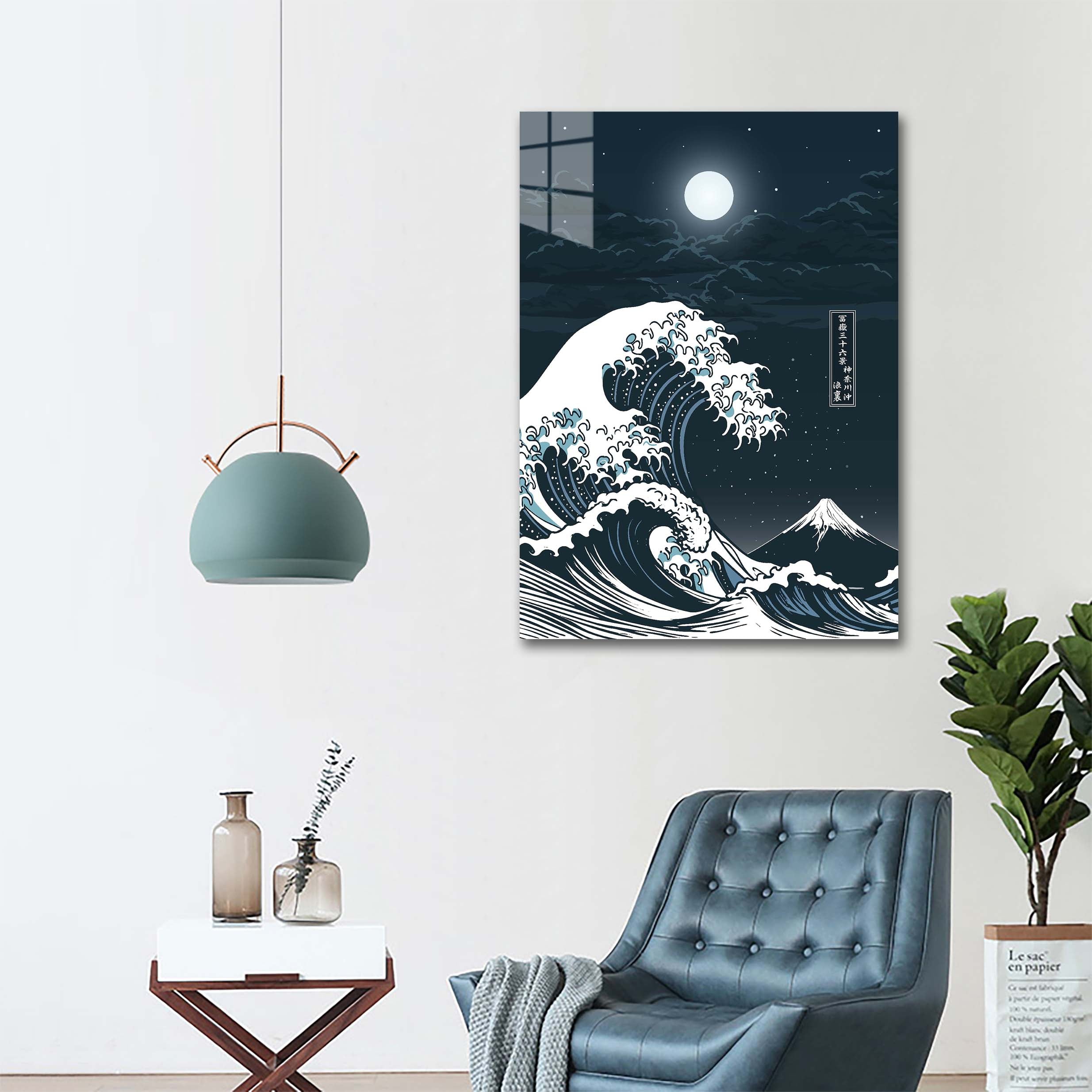 Great wave Moonlight-designed by @Faissal Thomas