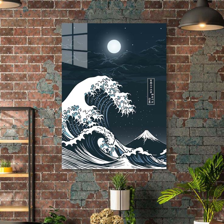 Great wave Moonlight-designed by @Faissal Thomas