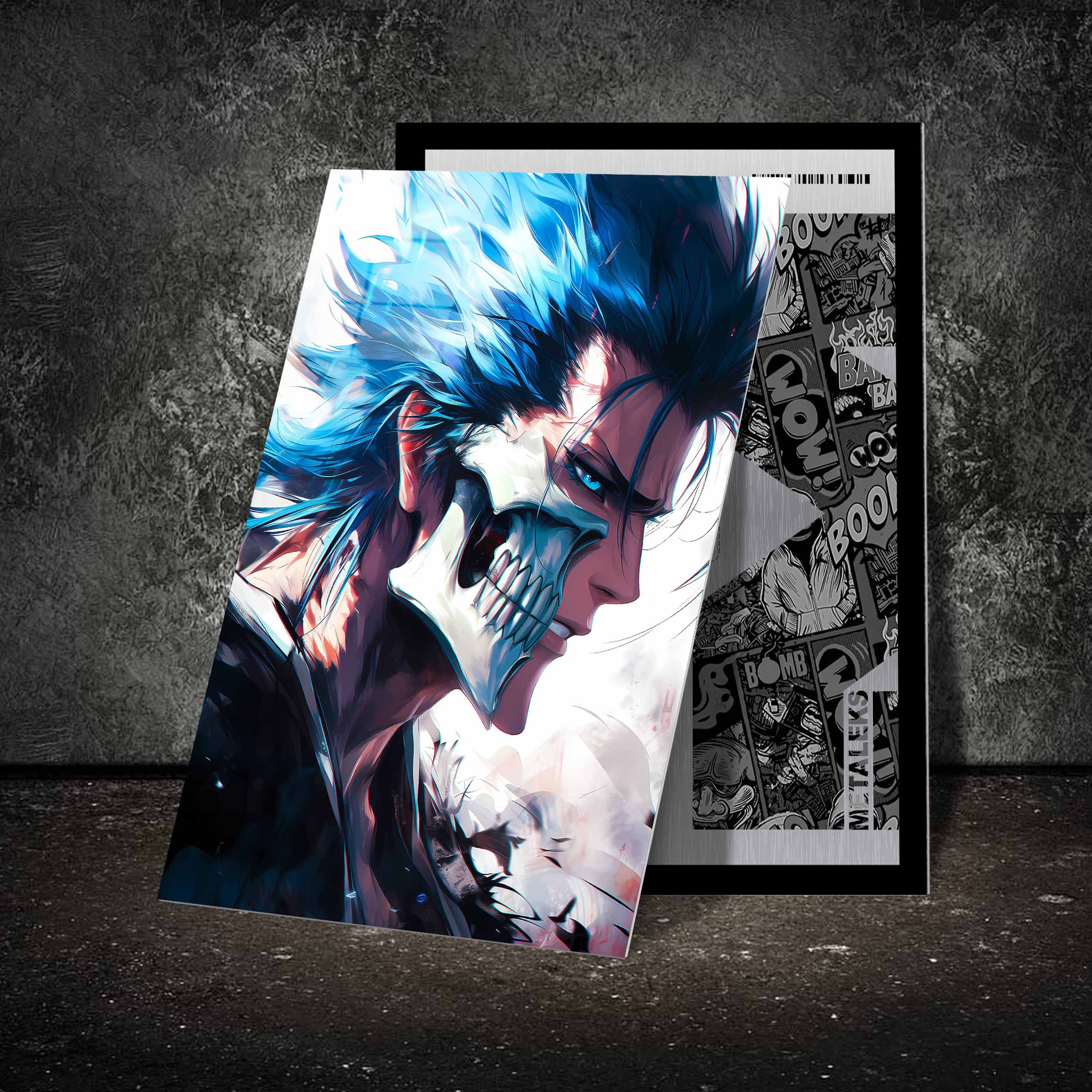 Grimmjow - Bleach-designed by @flux_ani