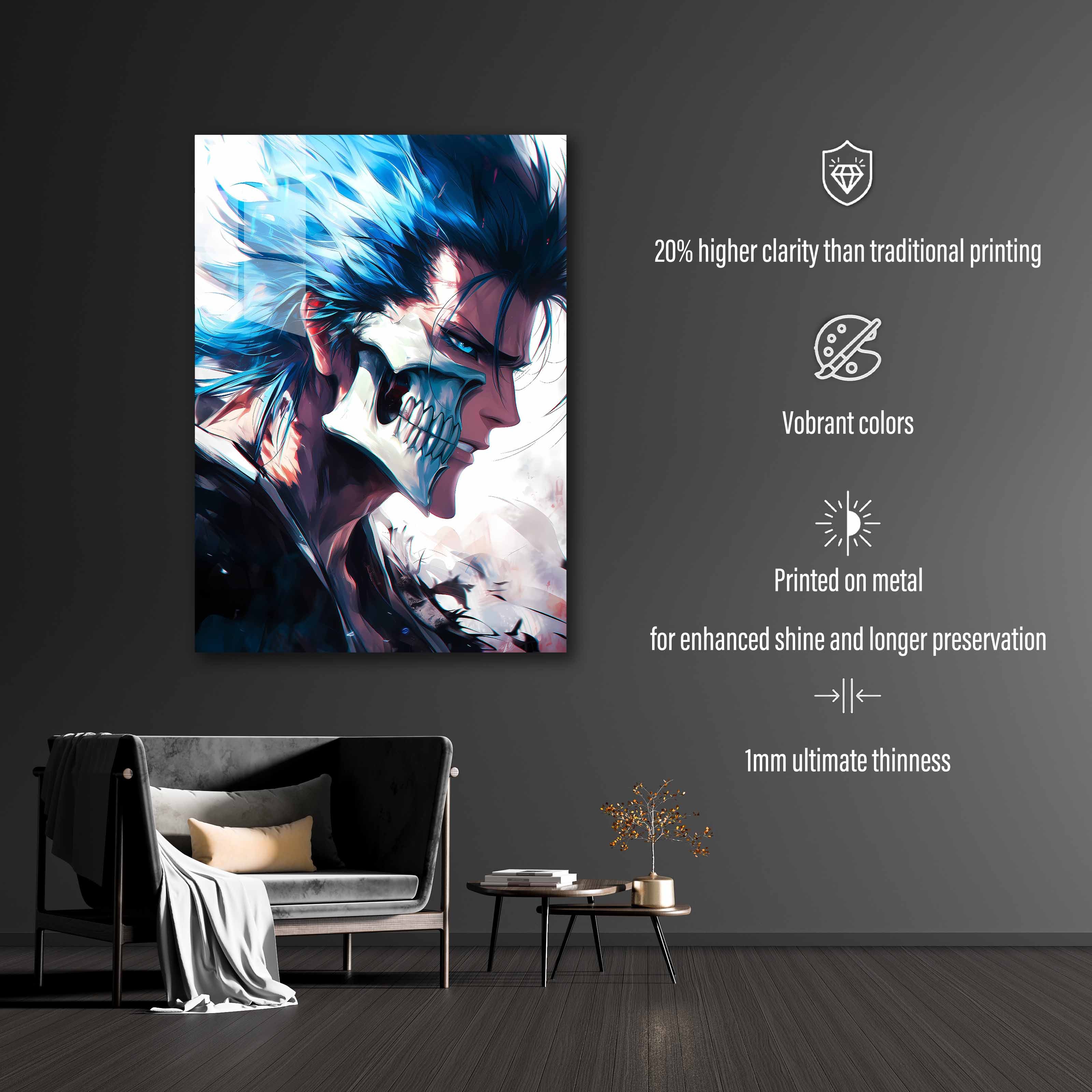 Grimmjow - Bleach-designed by @flux_ani
