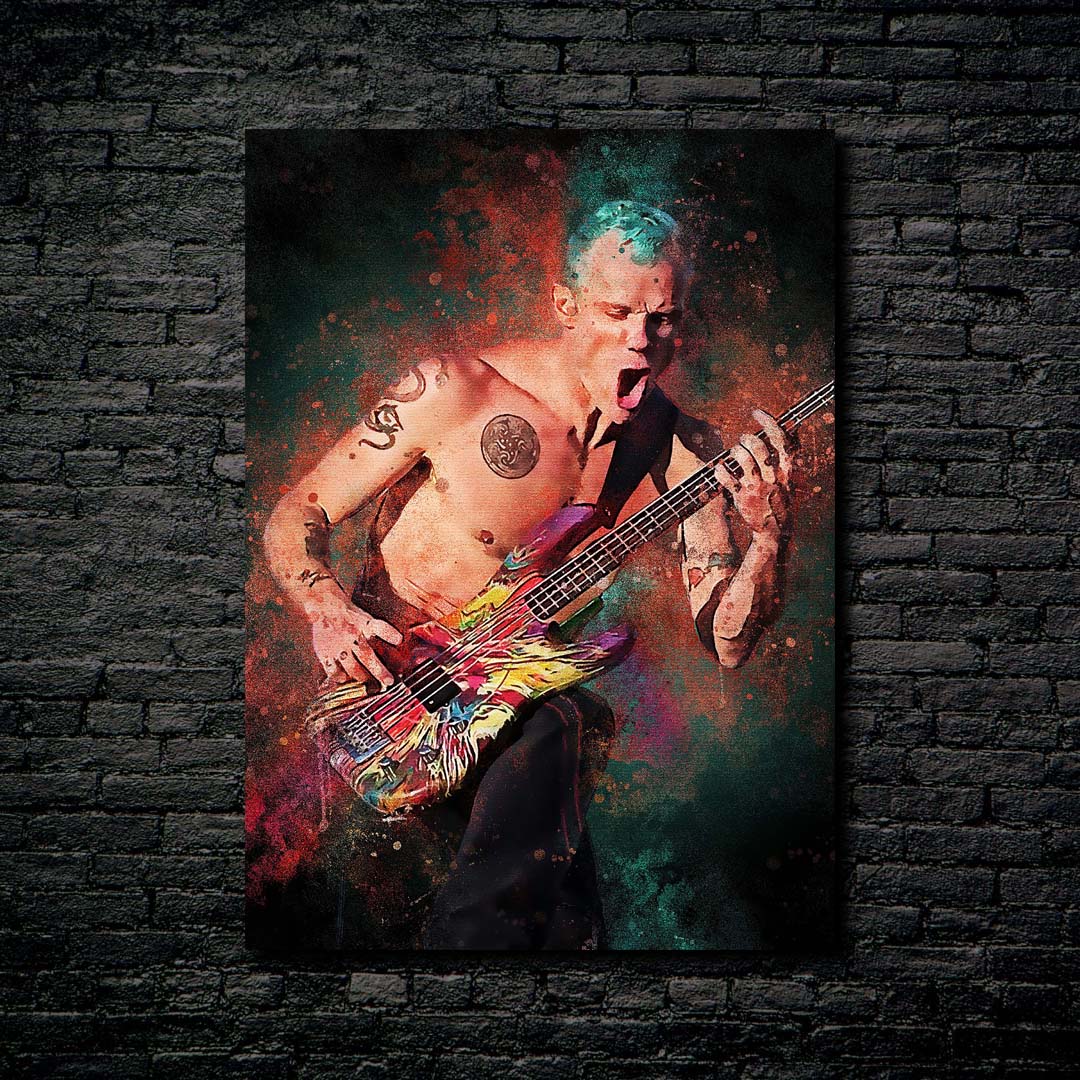 Guitarist Flea-designed by @muh_asdar4147