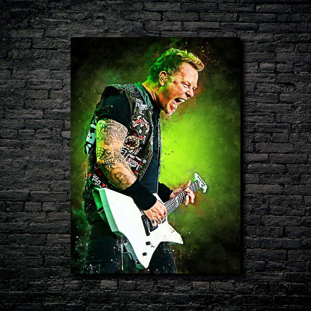 Guitarist Hetfield-designed by @muh_asdar4147