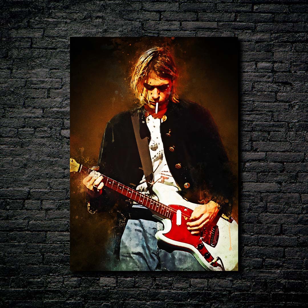 Guitarist Nirvana-designed by @muh_asdar4147