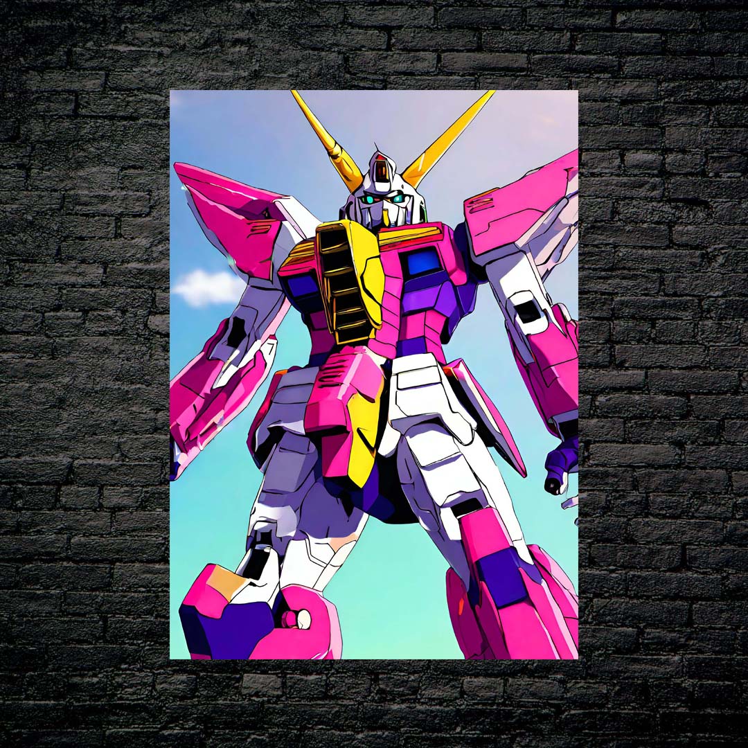 Gundam Japanese-designed by @DynCreative