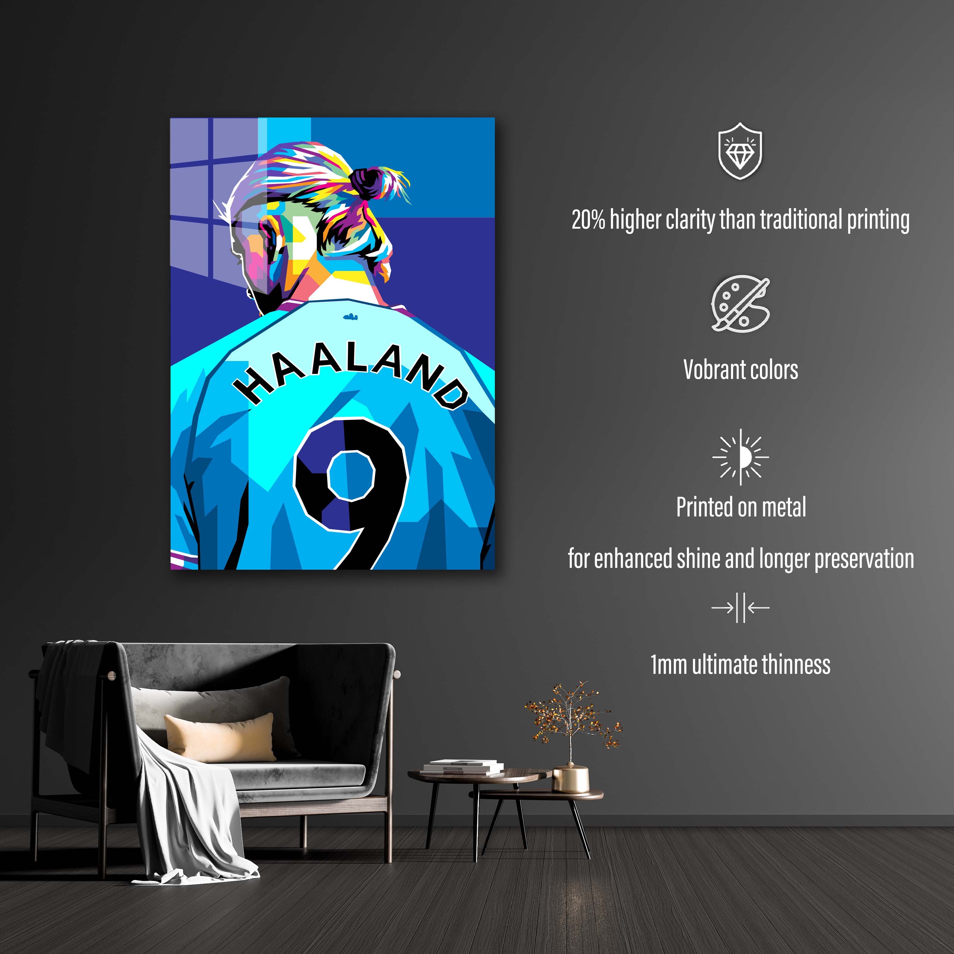 Haaland in WPAP -designed by @V Styler