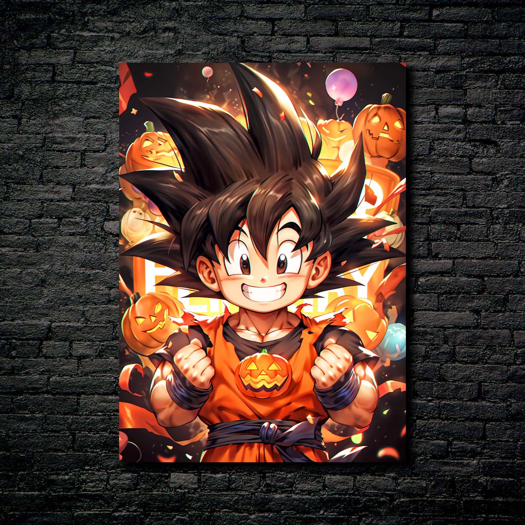 🎃Halloween Kid Goku-designed by @Freiart_mjr