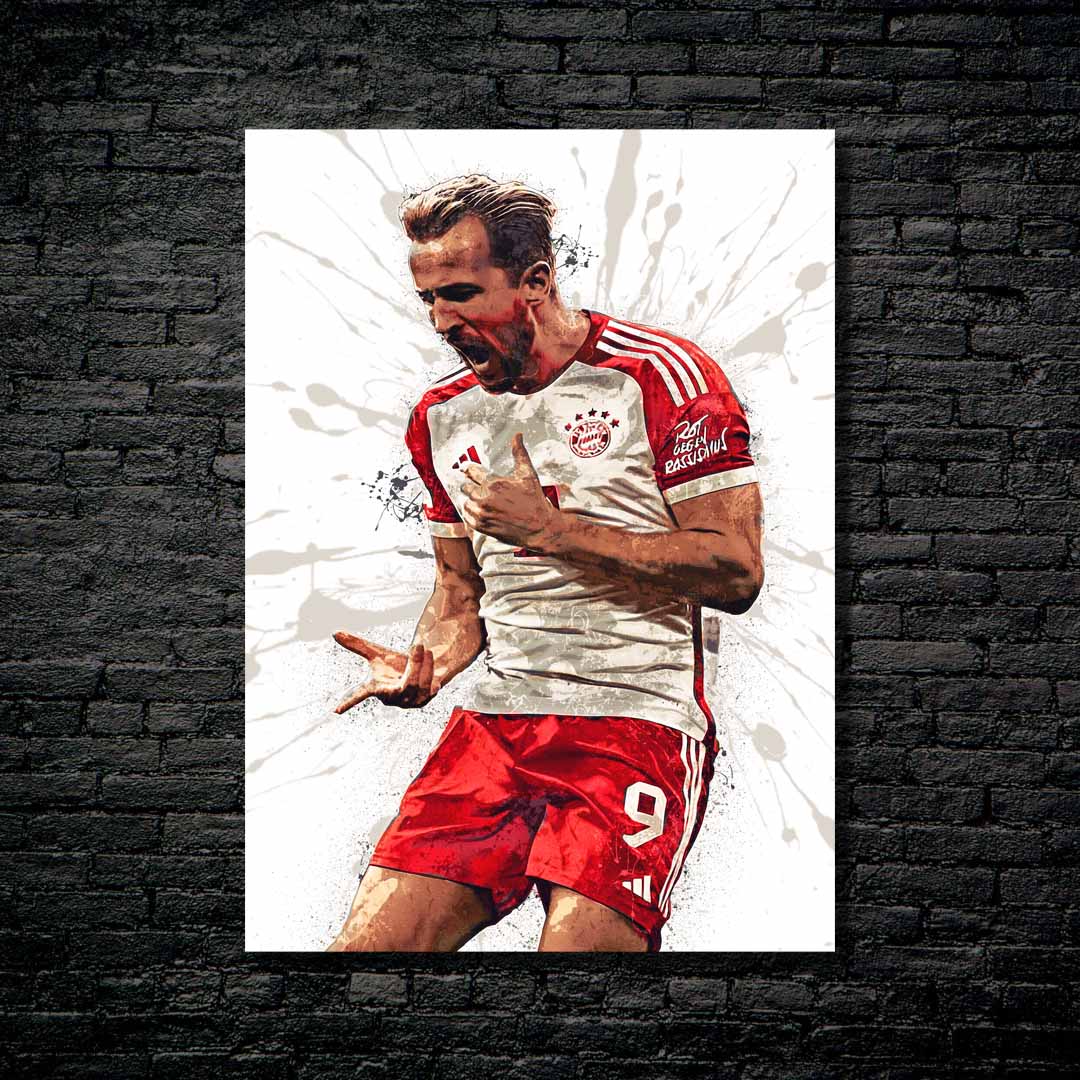 Harry Kane Bayern poster-designed by @Hoang Van Thuan