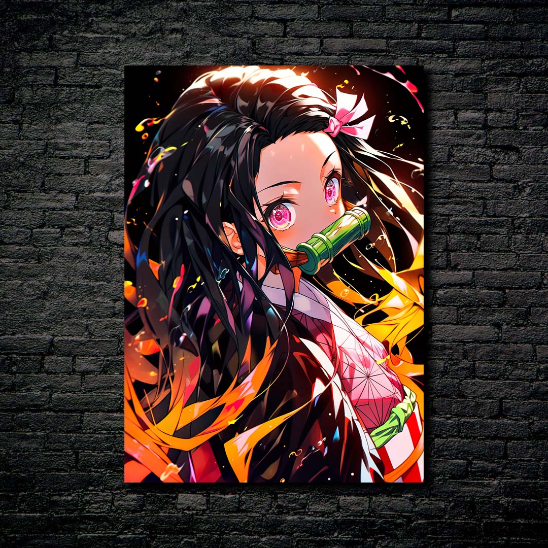 Hollow Nezuko -designed by @An other Mid journey