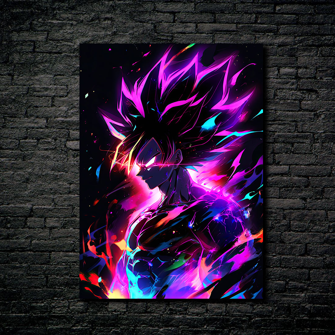 Holofractal Goku #009-designed by @Silentheal