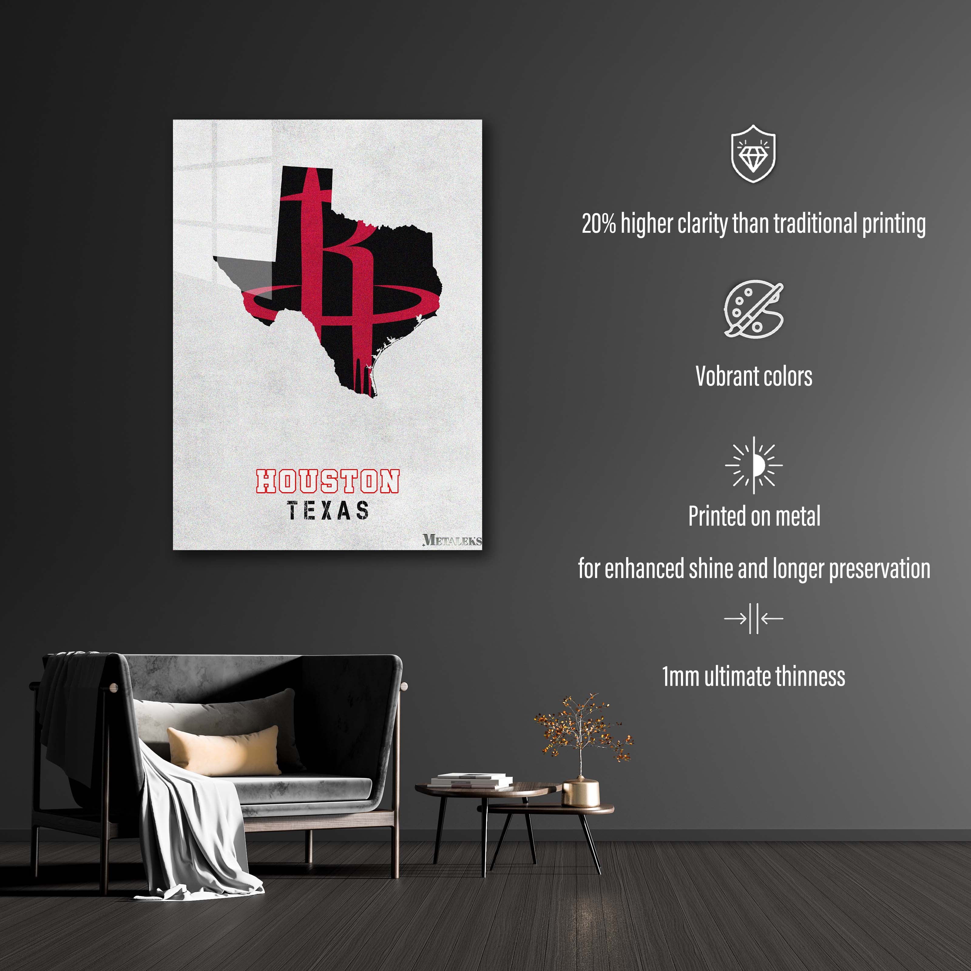 Houston Rockets Houston Texas State Map-designed by @Hoang Van Thuan