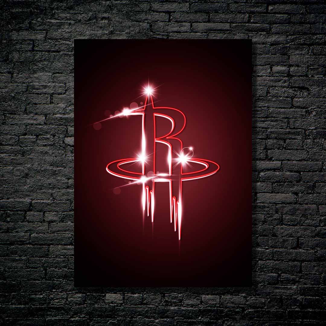 Houston Rockets Neon-designed by @Hoang Van Thuan