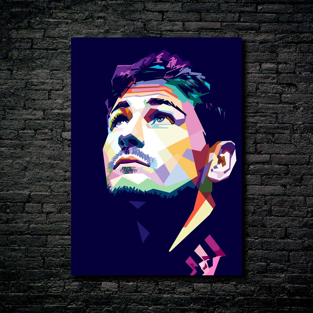 Iker Casillas wpap pop art-designed by @KAVIE