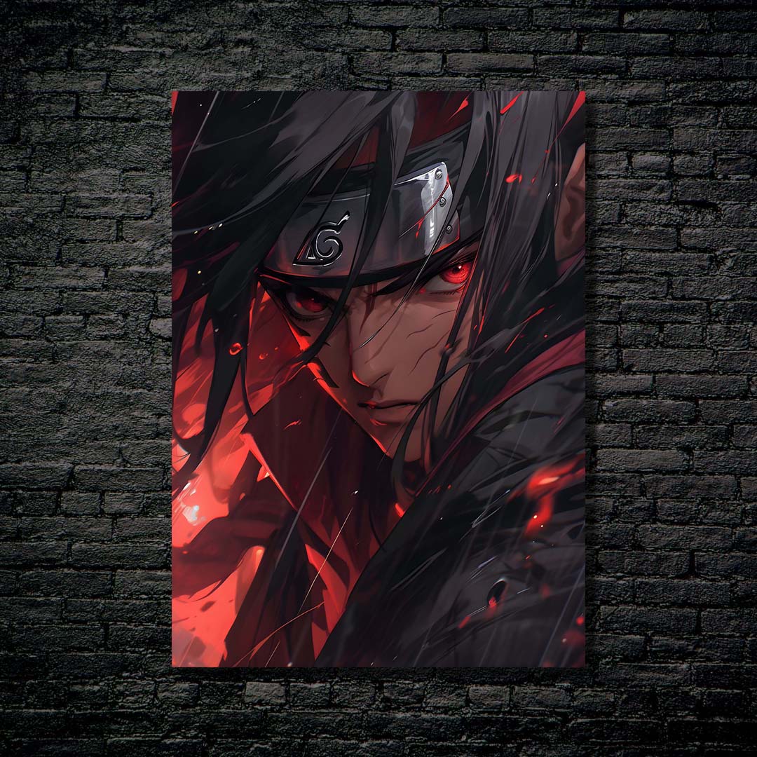 Itachi Uchiha Red Shadow-designed by @The Imperator Lord