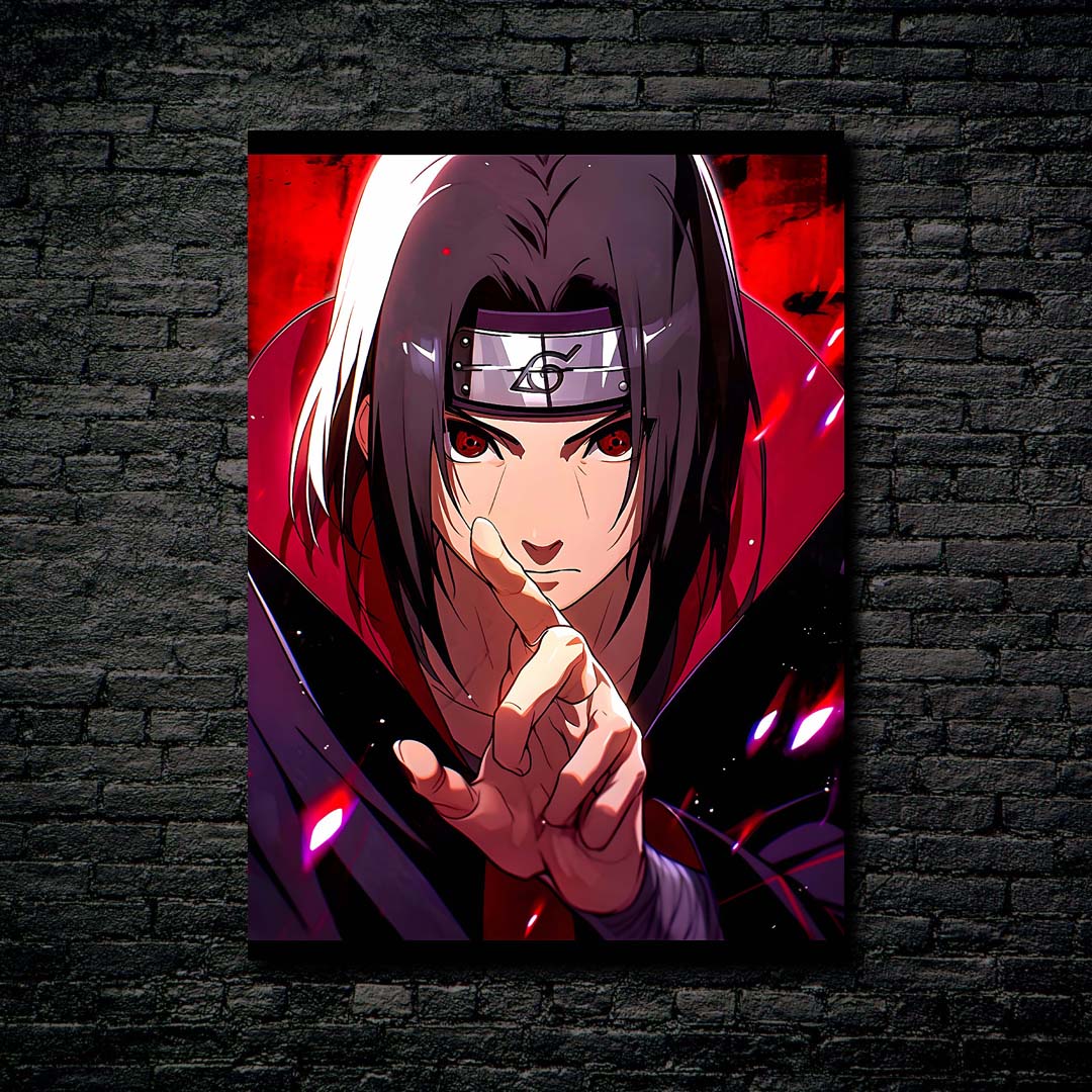 Itachi-designed by @By_Monkai
