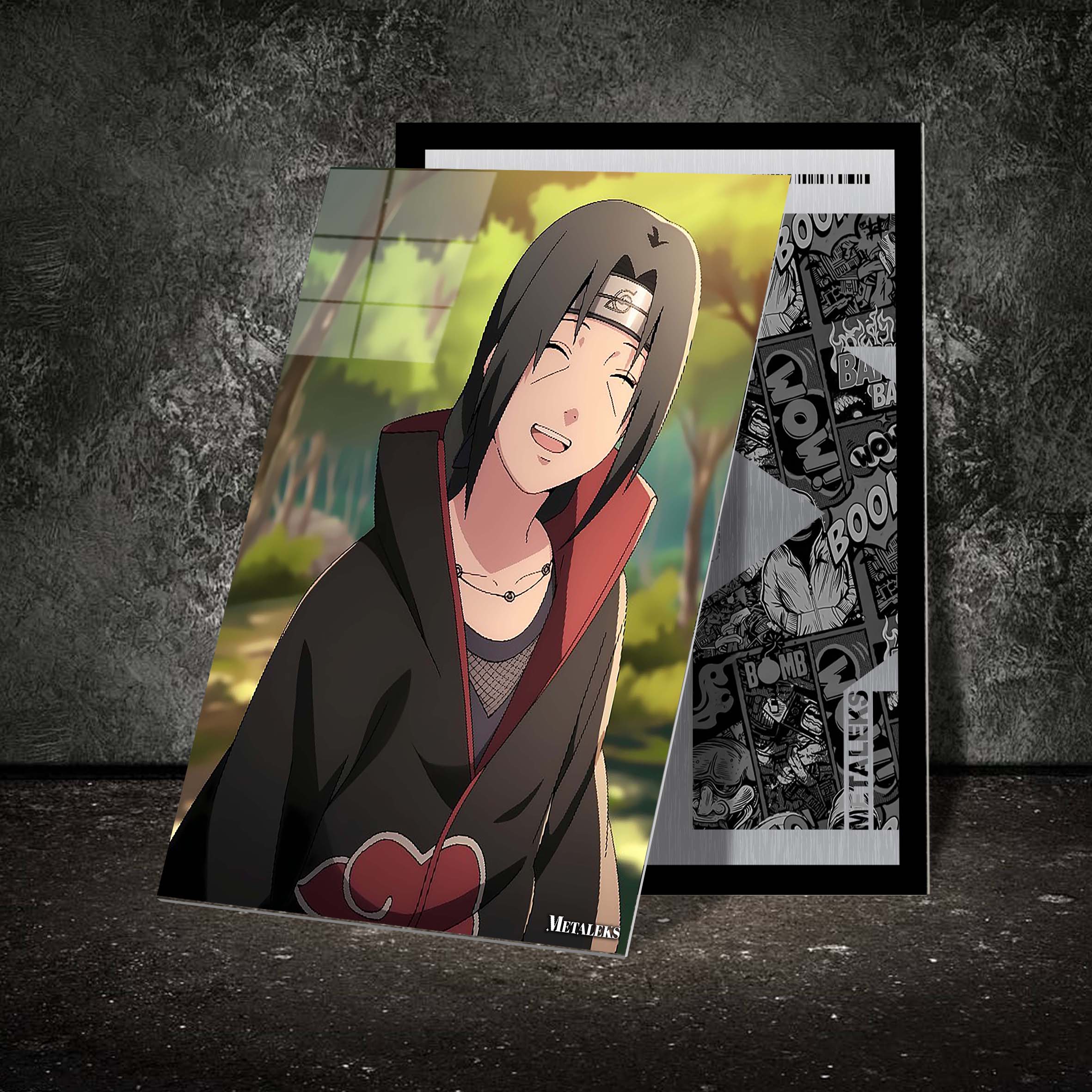 Itachi uchiha in anime style-designed by @Vid_M@tion