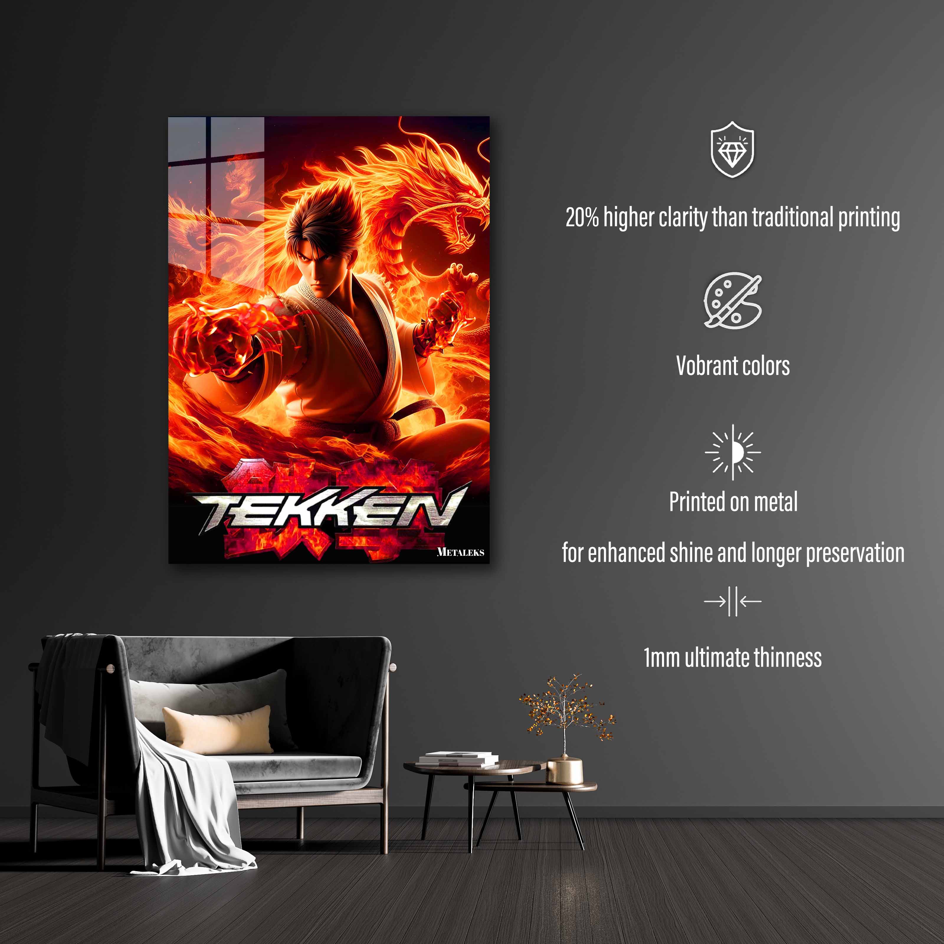 JIn Tekken 8 Ilustration-designed by @Genio Art