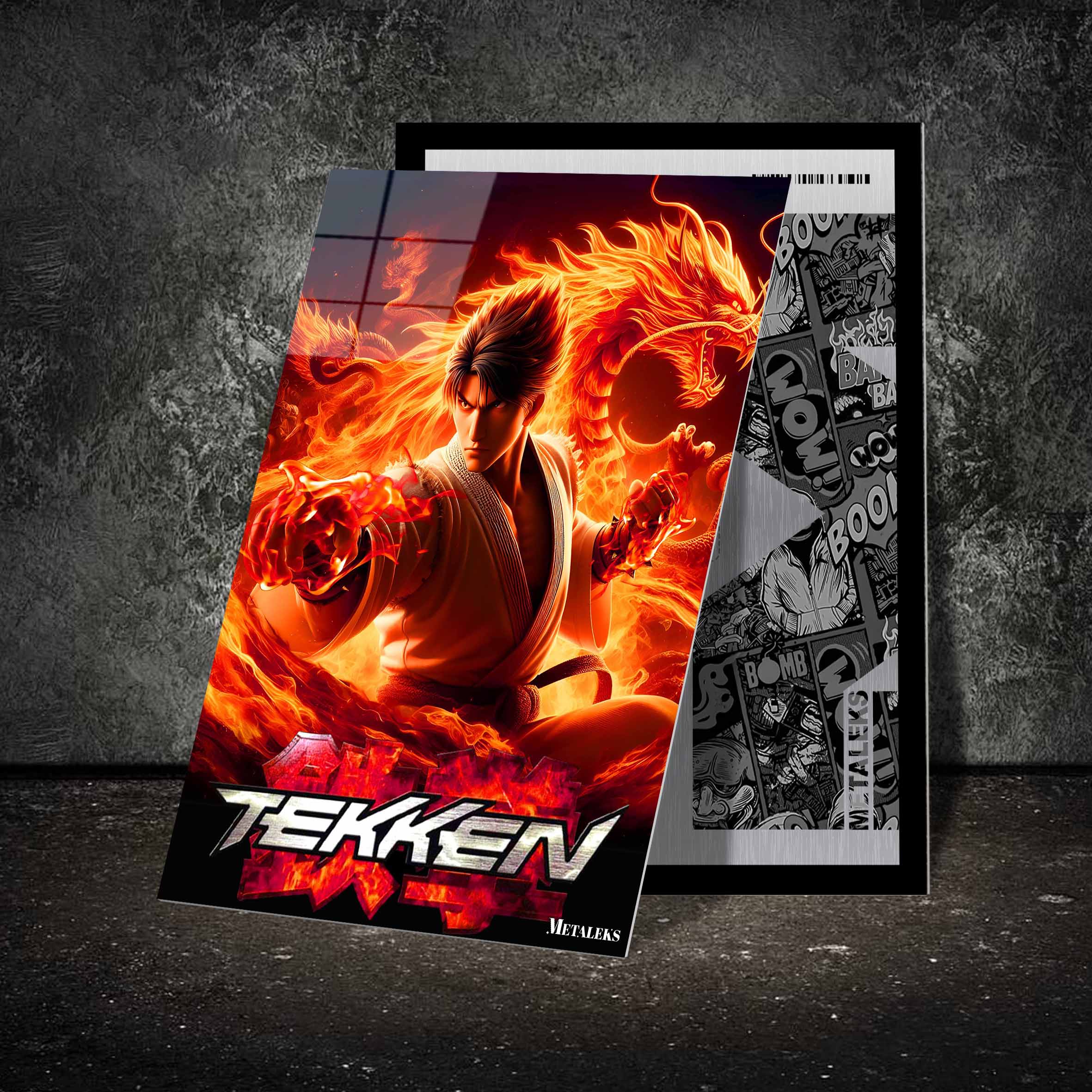 JIn Tekken 8 Ilustration-designed by @Genio Art