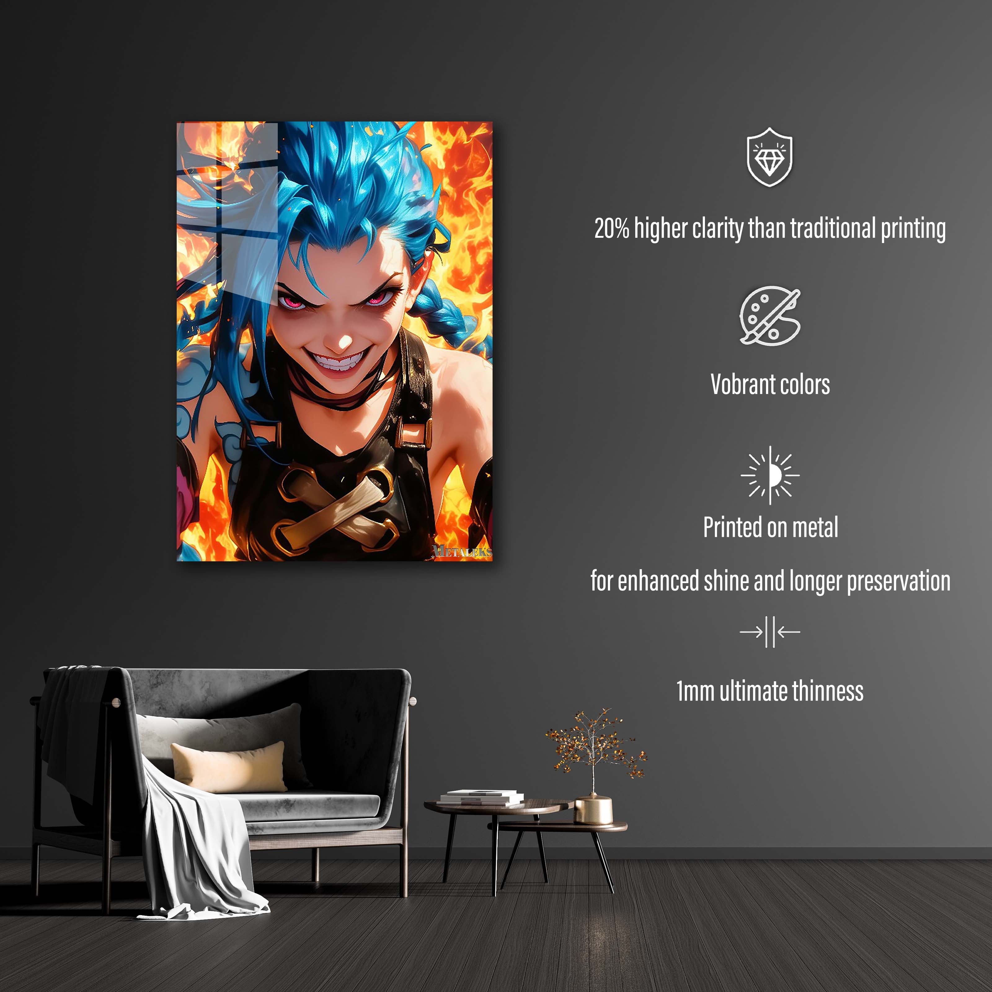JInx - Game league of legends-designed by @Staylo Art