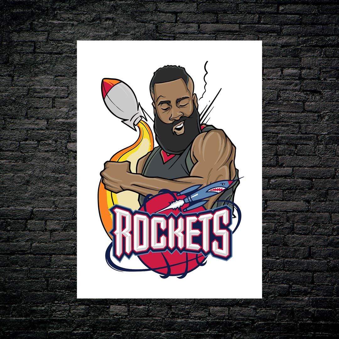 James Rockets-designed by @My Kido Art