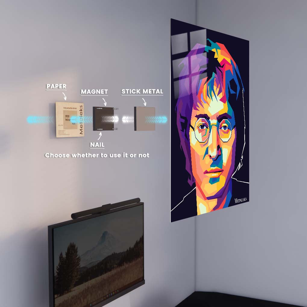 Jhon Lennon wpap popart