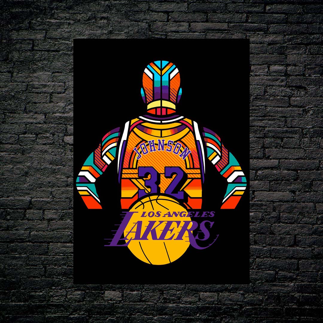 Jhonson Lakers-designed by @My Kido Art