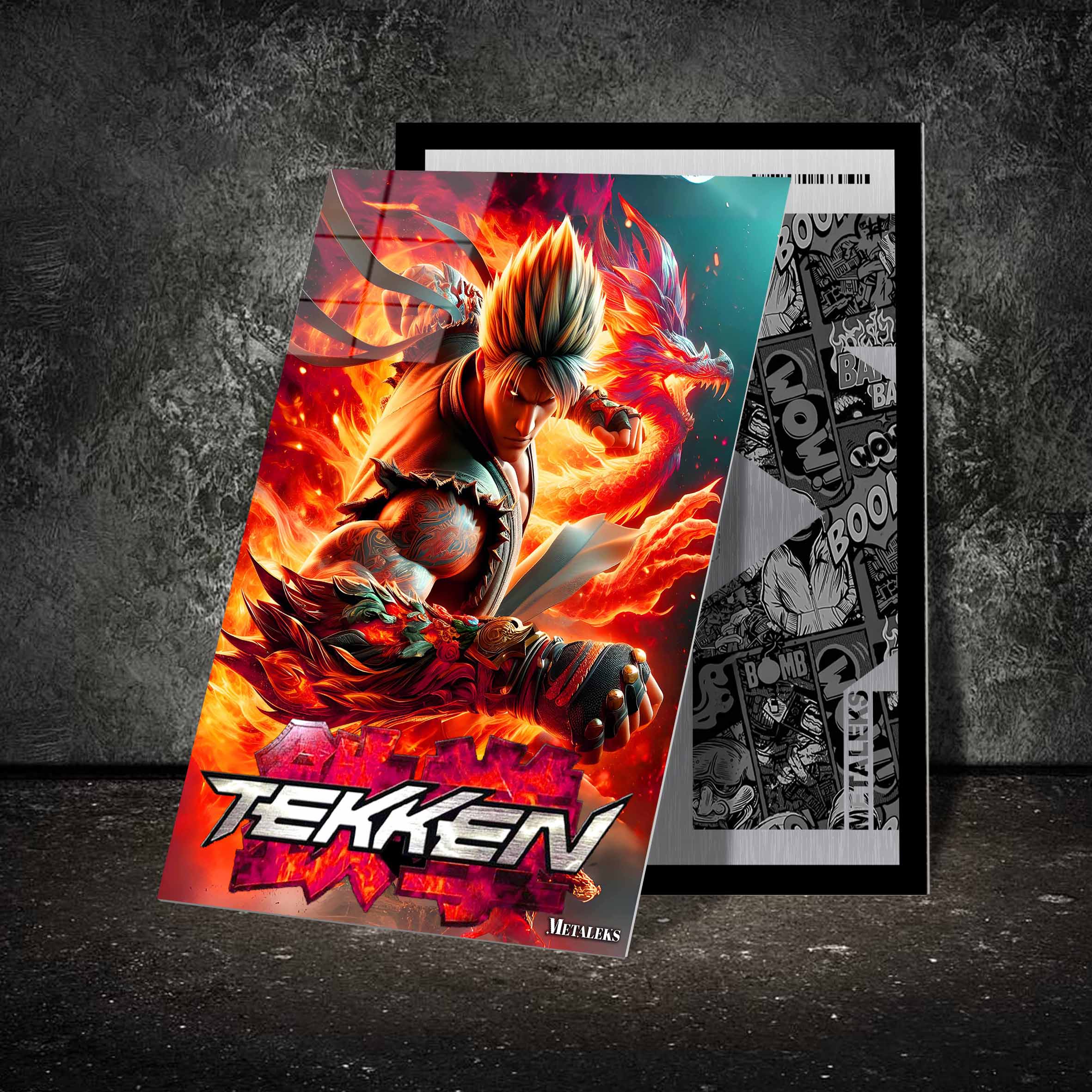 Jin Kazama Tekken 8-designed by @Genio Art