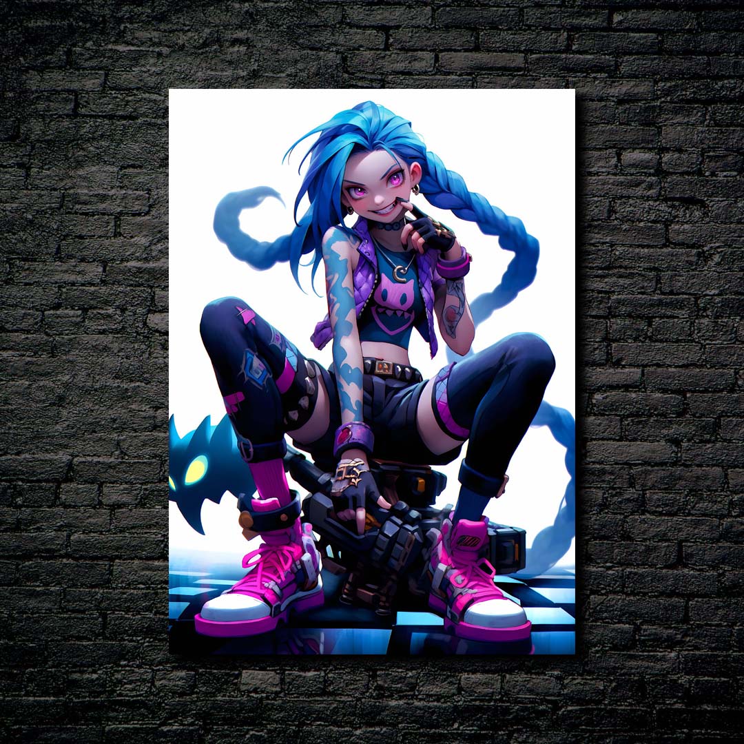 Jinx-designed by @By_Monkai