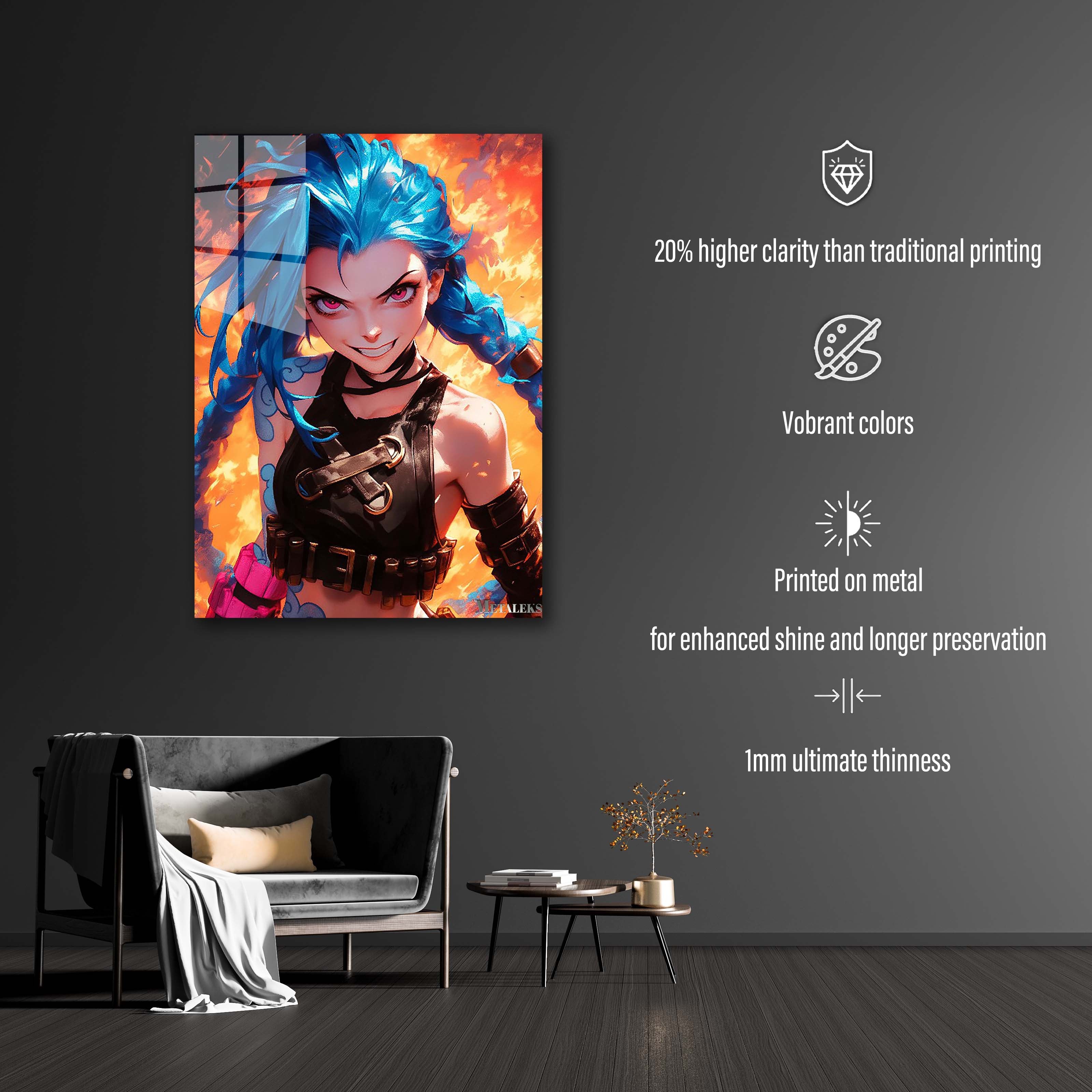 Jinx 2 - Game League of Legends-designed by @Staylo Art