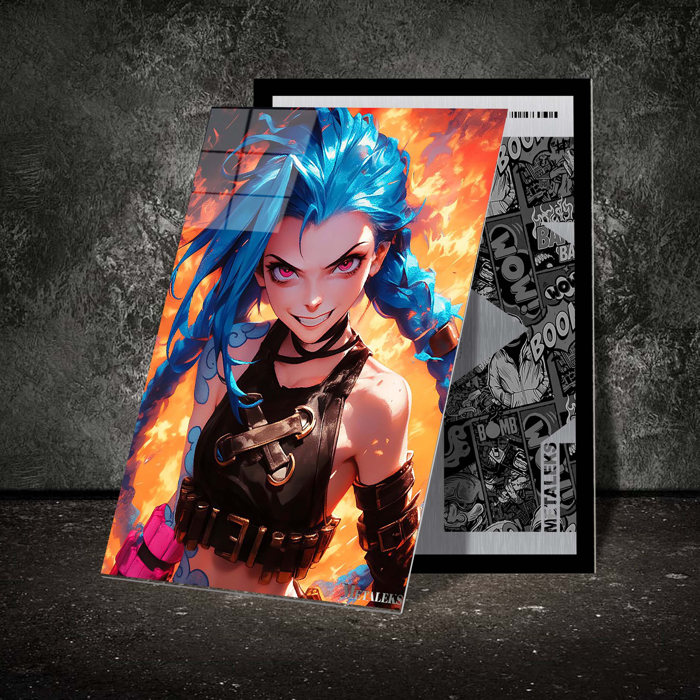 Jinx 2 - Game League of Legends-designed by @Staylo Art