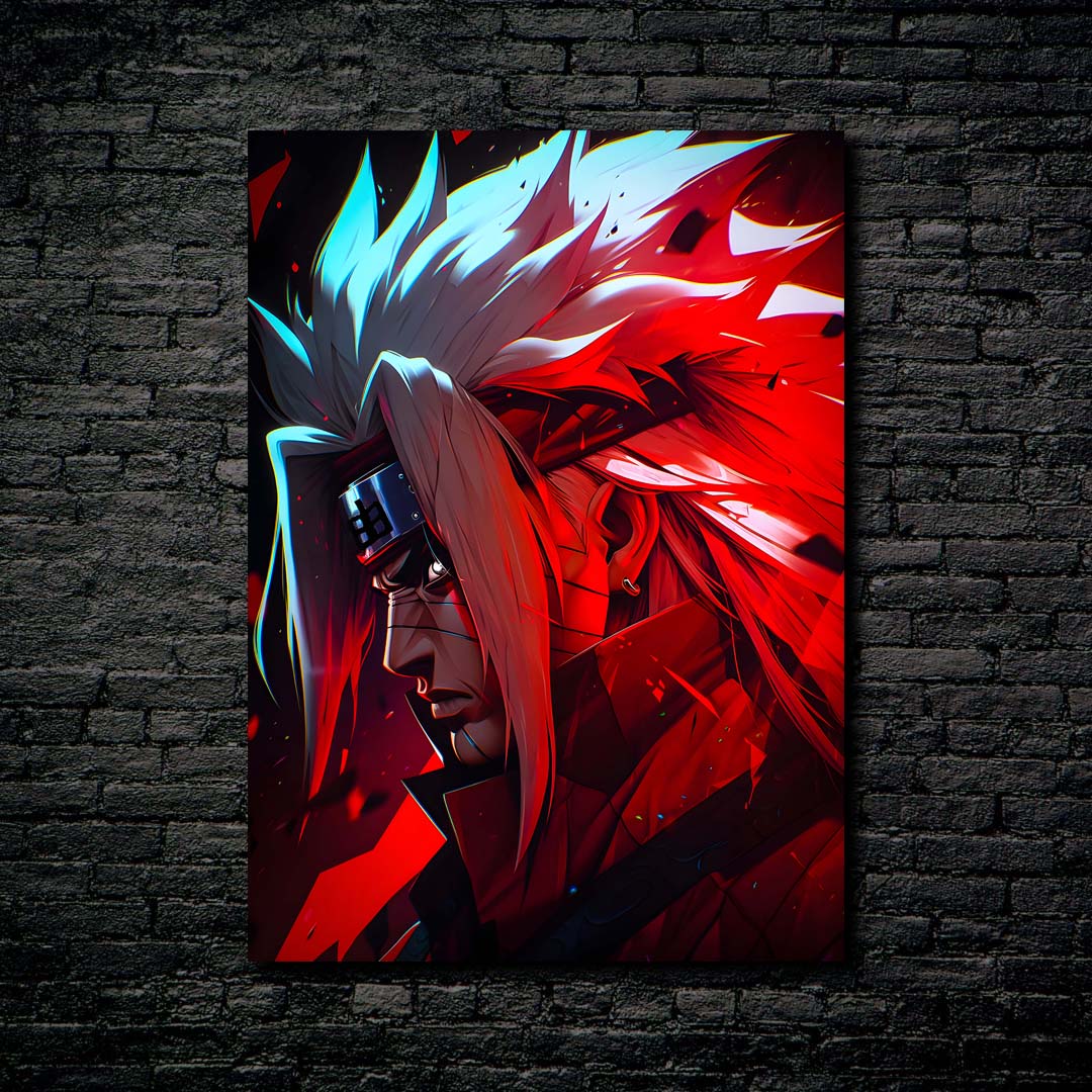 Jiraya Portrait-designed by @Kaw[ai]i!