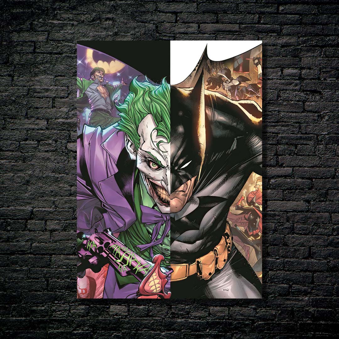 Joker x Batman - WLA-designed by @Watashi Loli Art