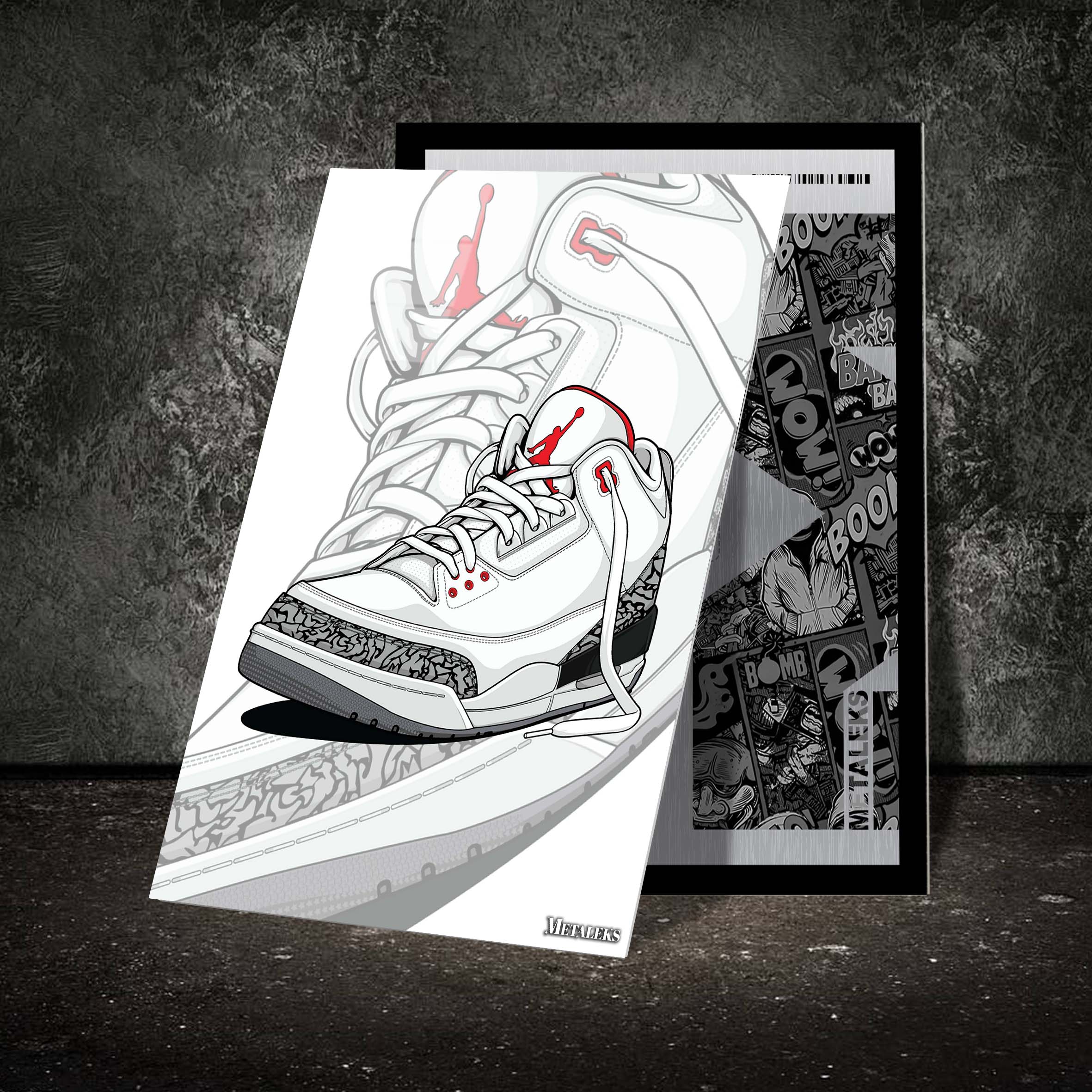 Jordan Air Shoes-designed by @Wijaki Thaisusuken