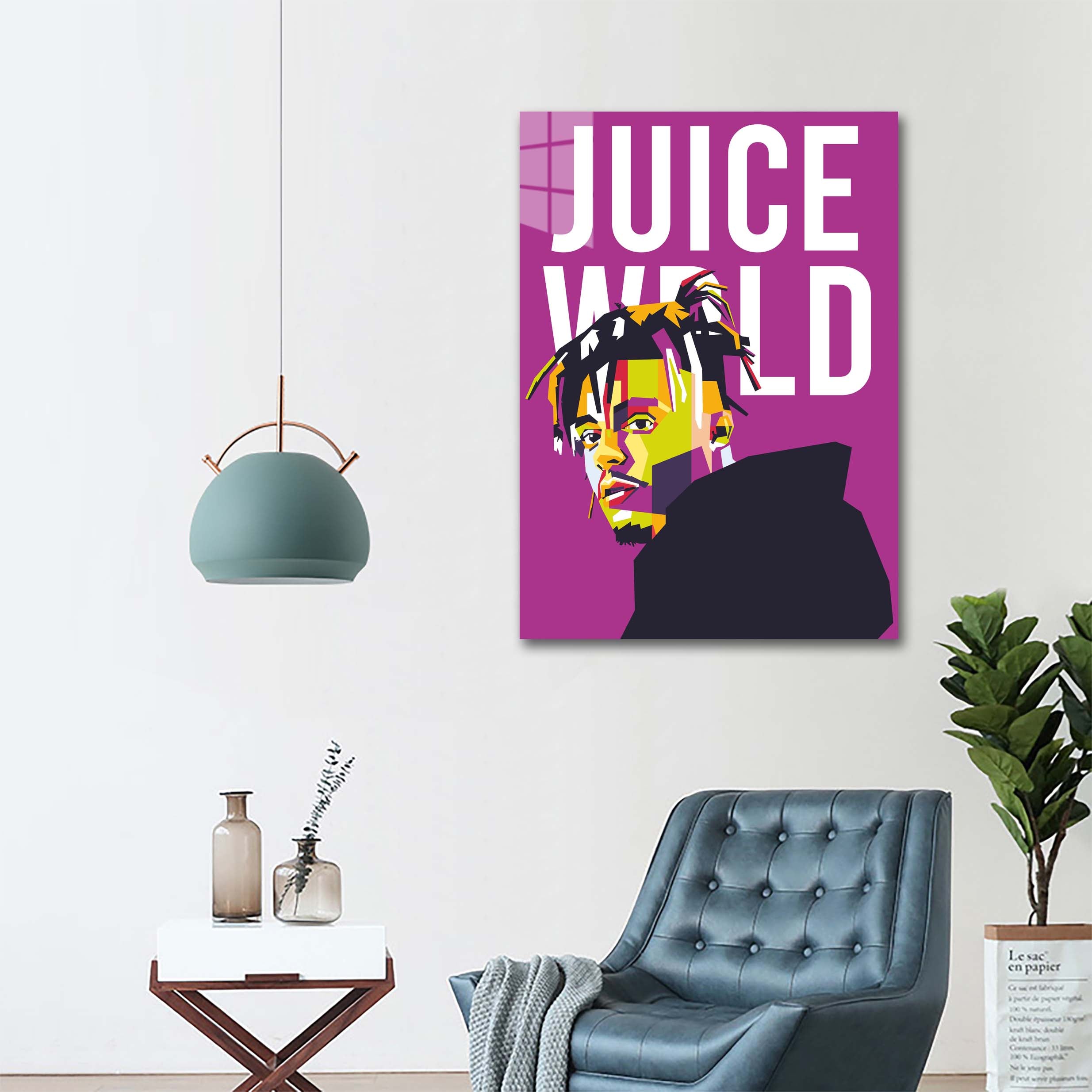 Juice WRLD Pop Art Style-designed by @IqbalKige