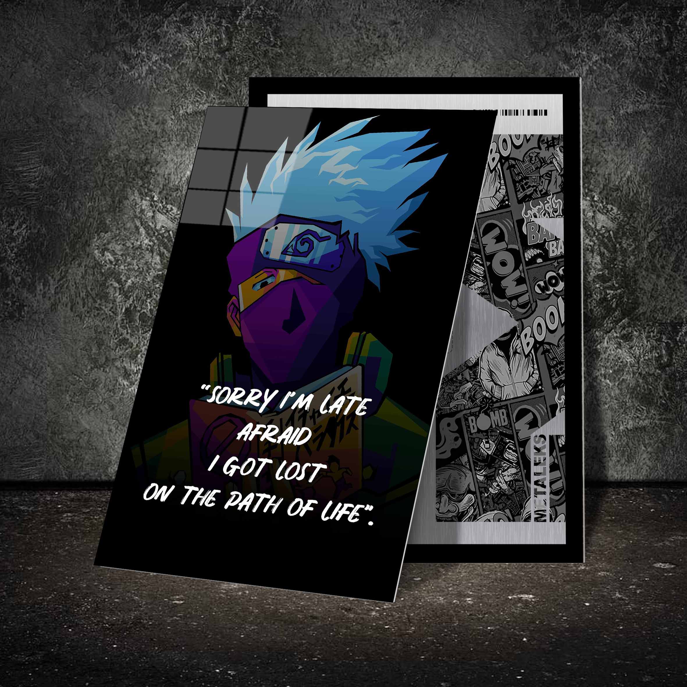 Kakashi inspirational-designed by @Doublede Design