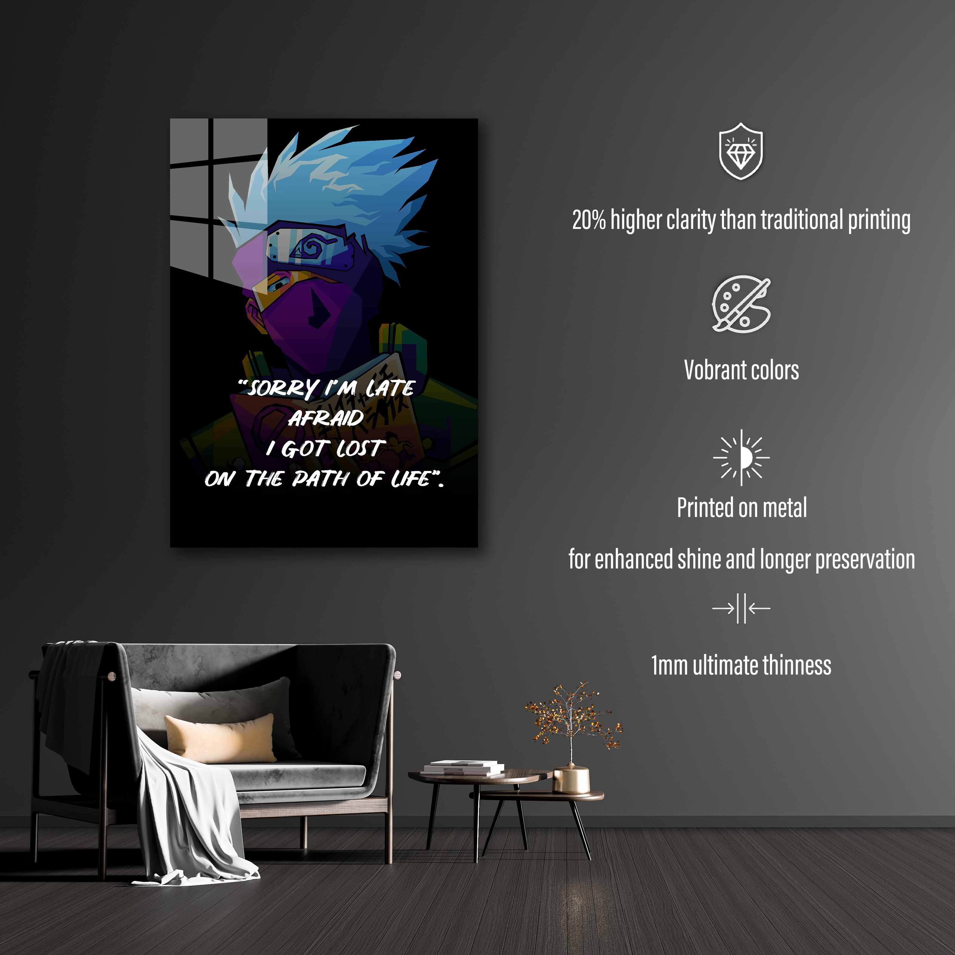 Kakashi inspirational-designed by @Doublede Design