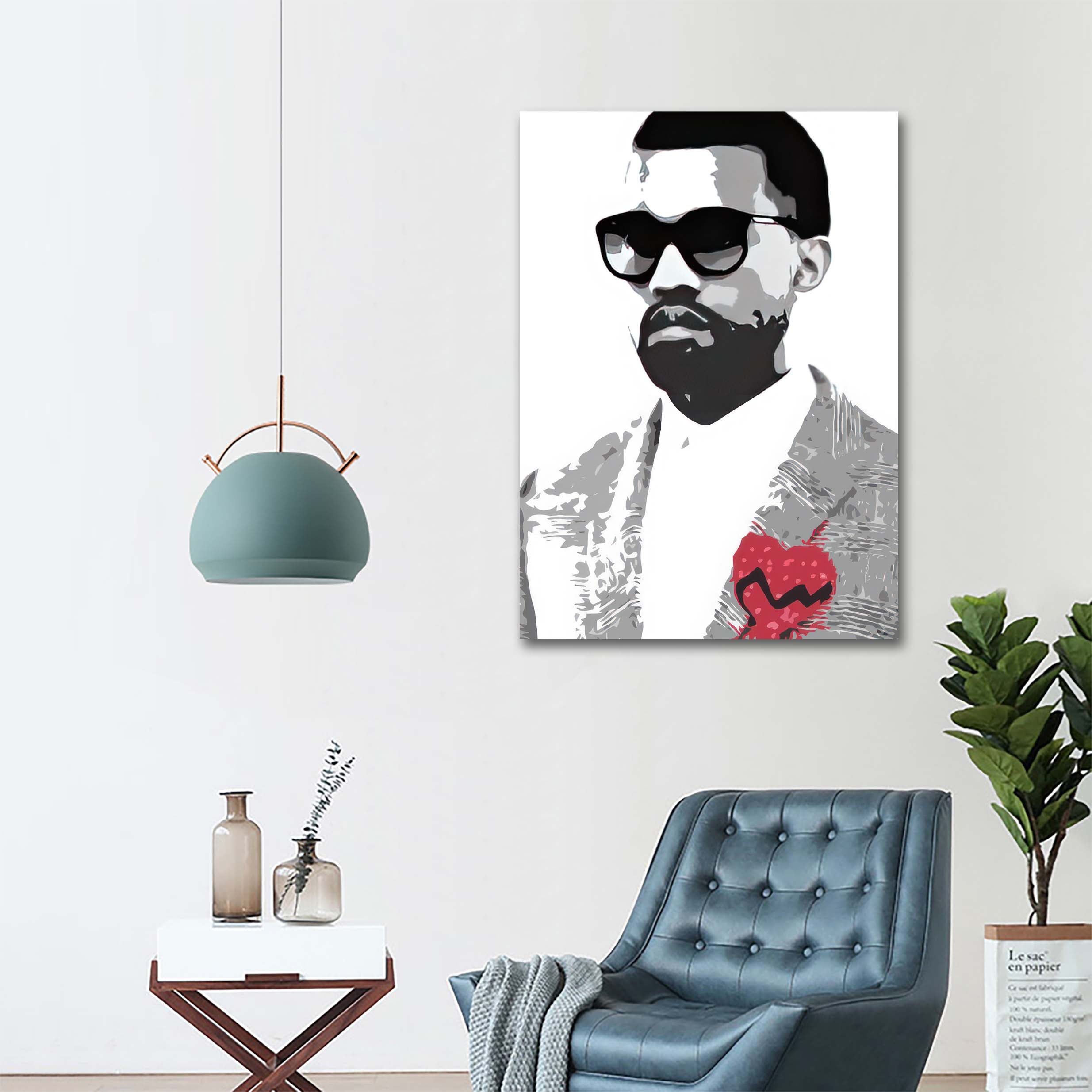 Kanye West-designed by @Vinahayum