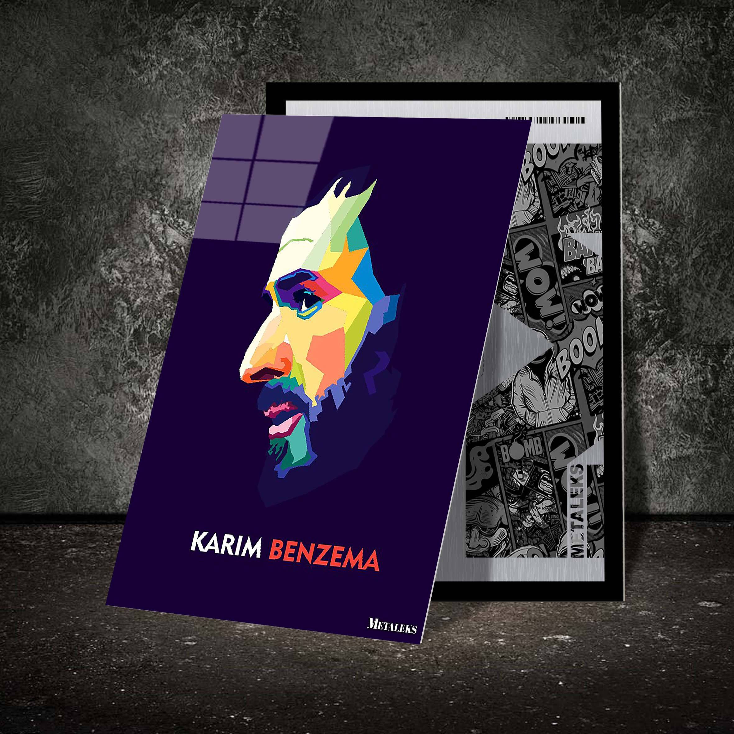 Karim Benzema Fase Wpap Art-designed by @ BoomArt