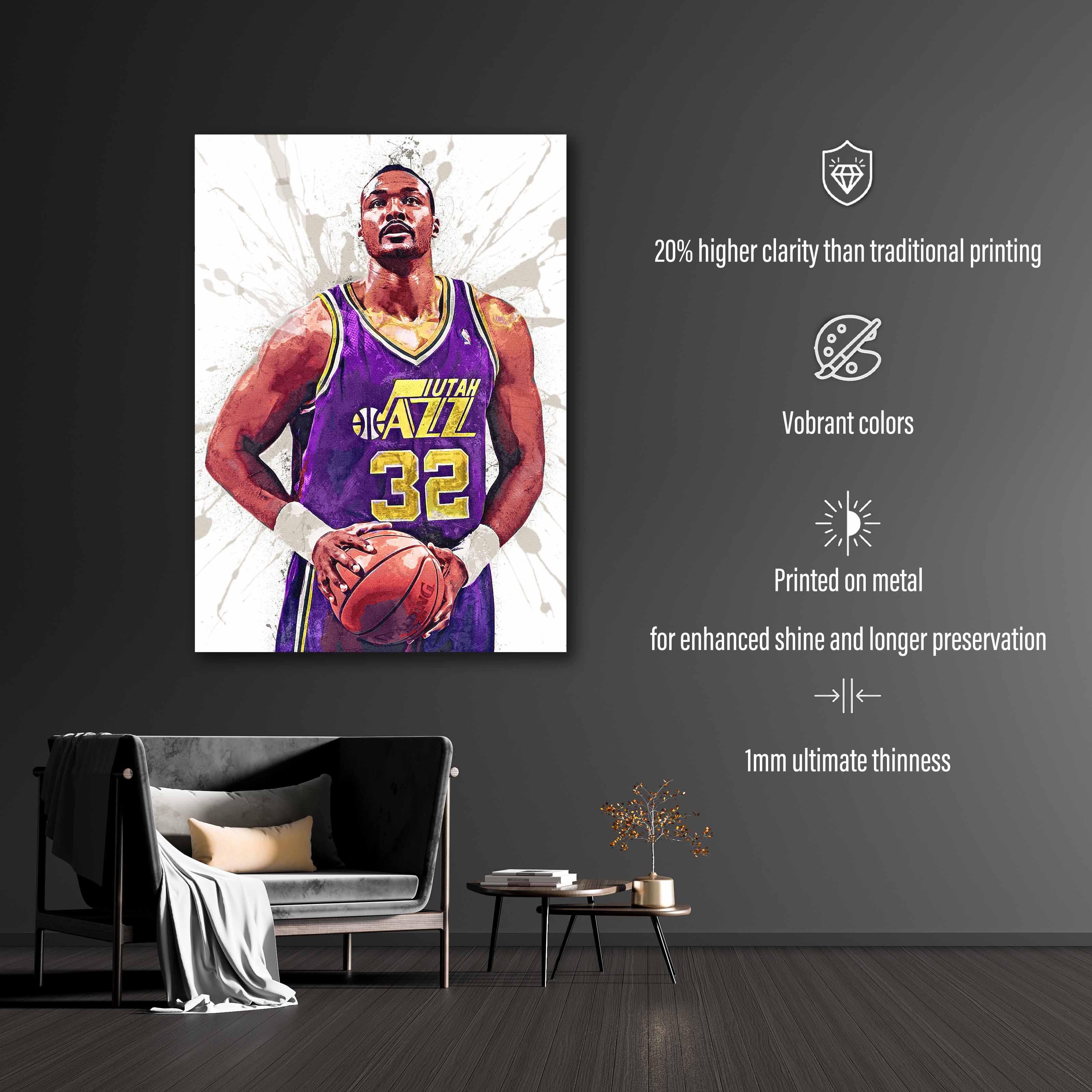 Karl Malone Utah Jazz