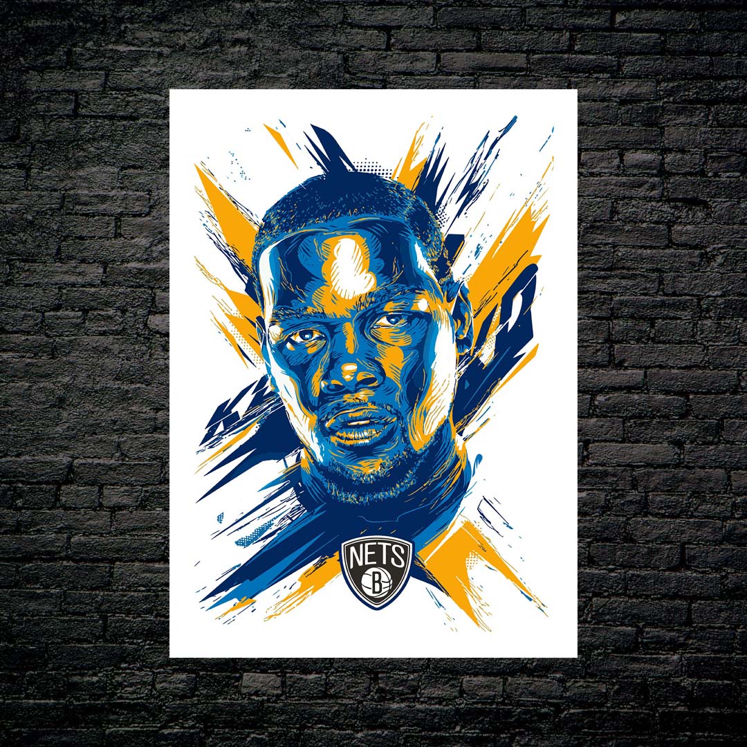 Kevin Durant KD-designed by @My Kido Art
