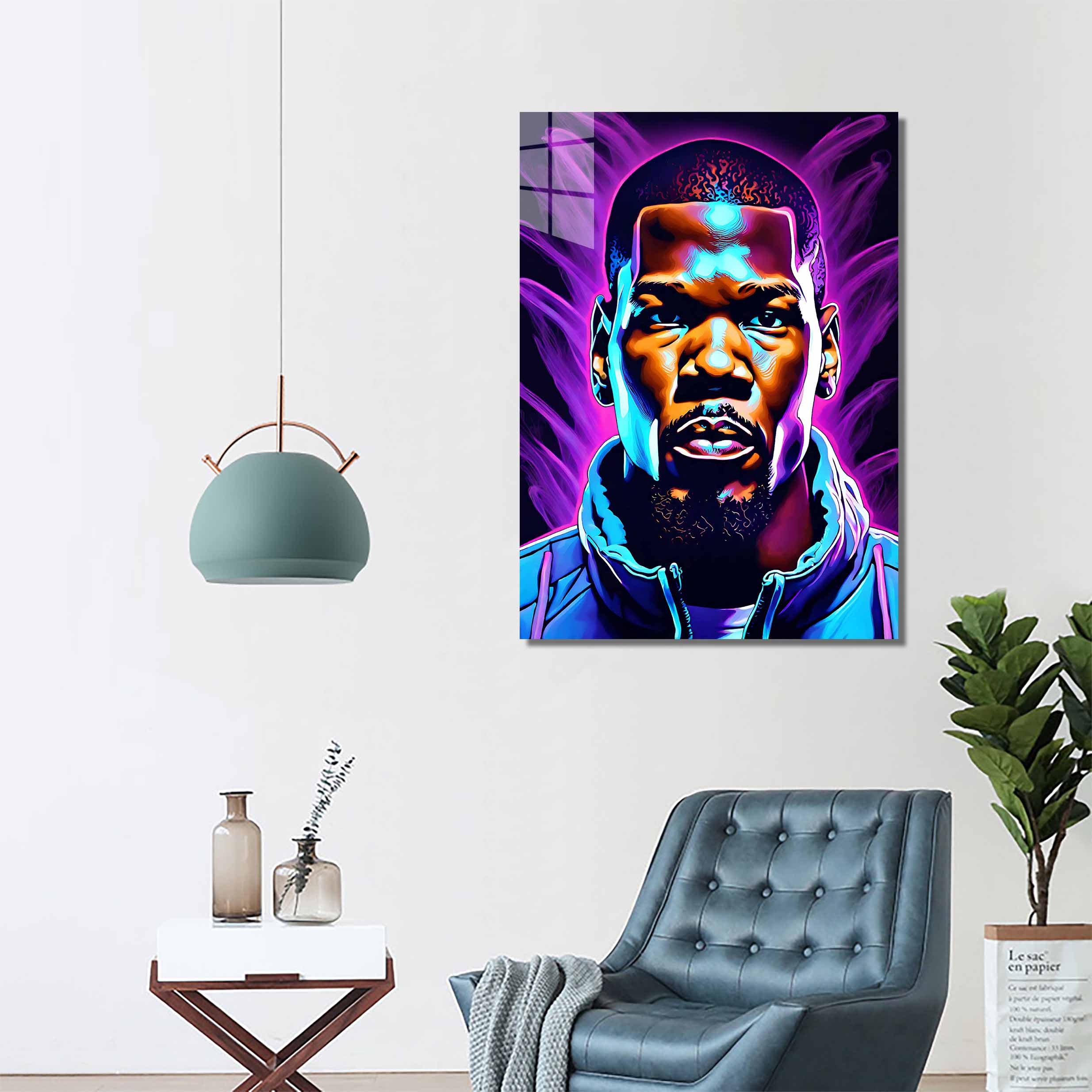 Kevin Durant Neon-designed by @ALTAY