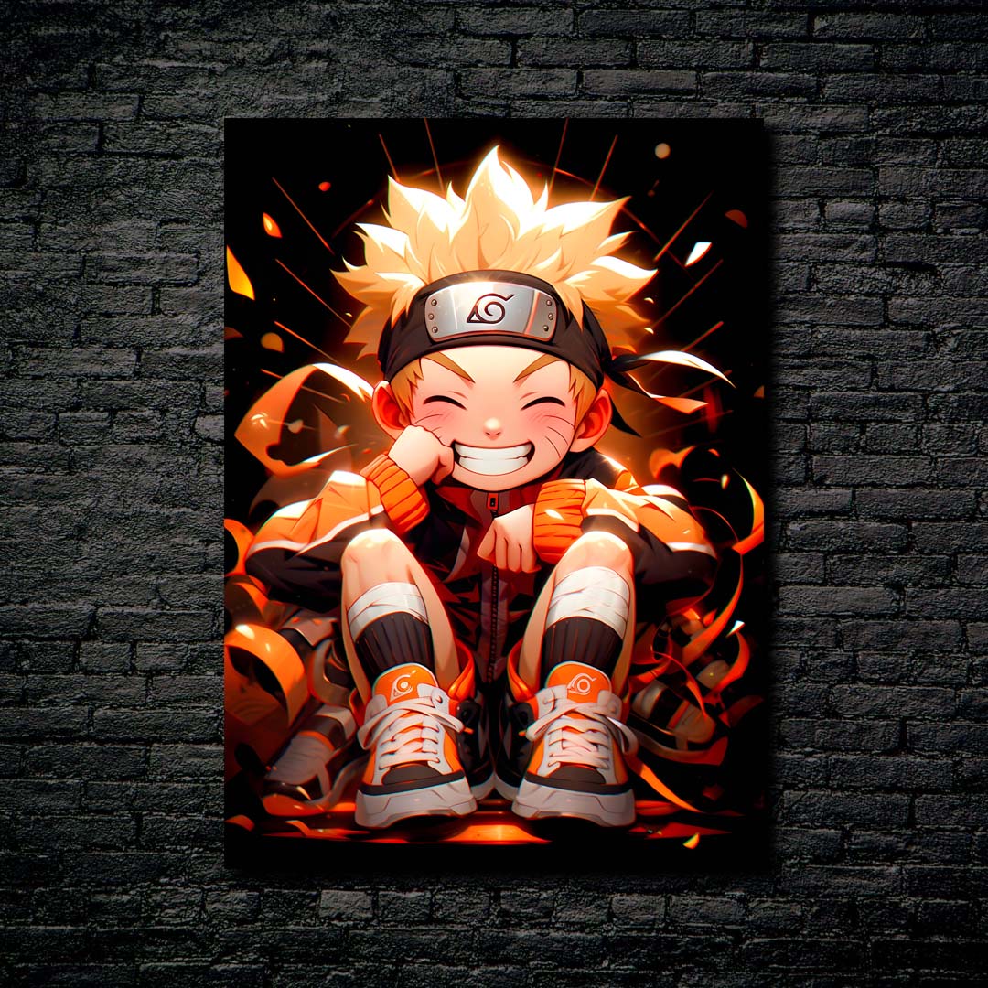 Kid Naruto-designed by -designed by @By_Monkai