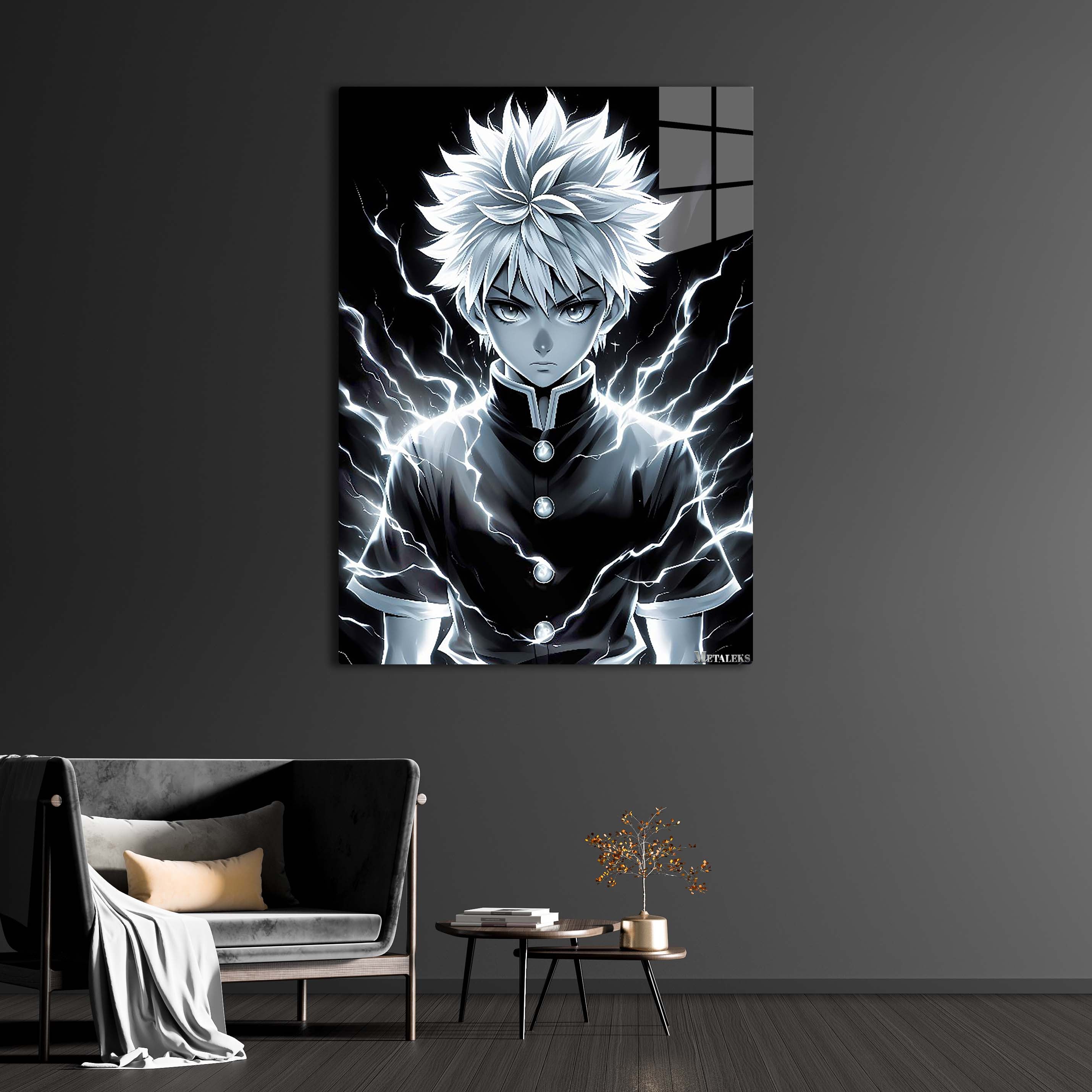 Killua Zoldyck Hunter-Artwork by @Lucifer Art2092