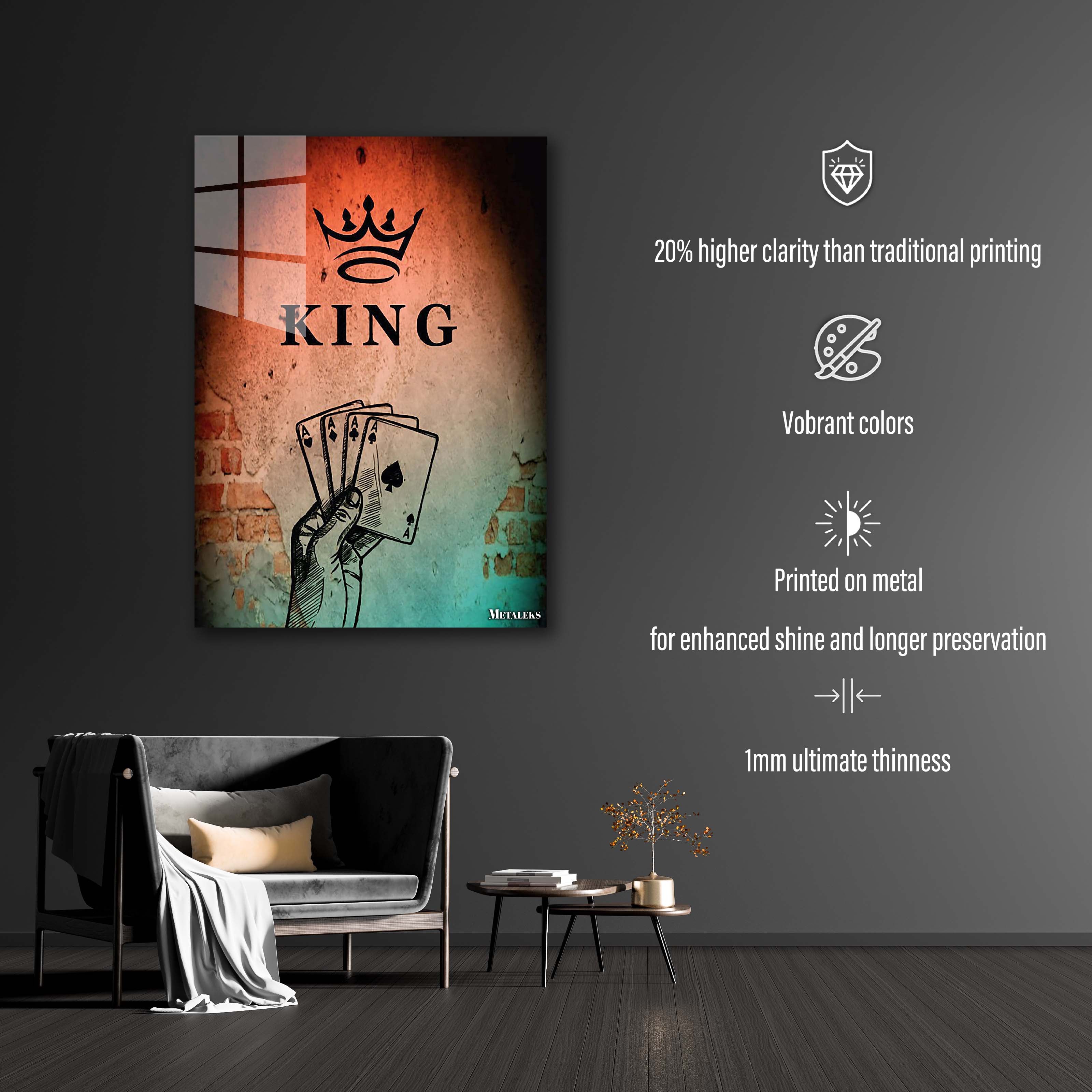 King Card-designed by @Wif Print