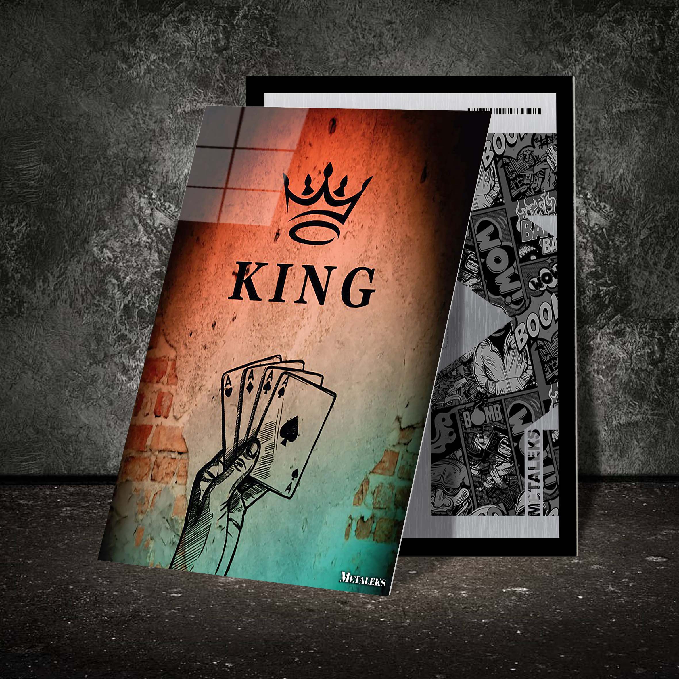 King Card-designed by @Wif Print