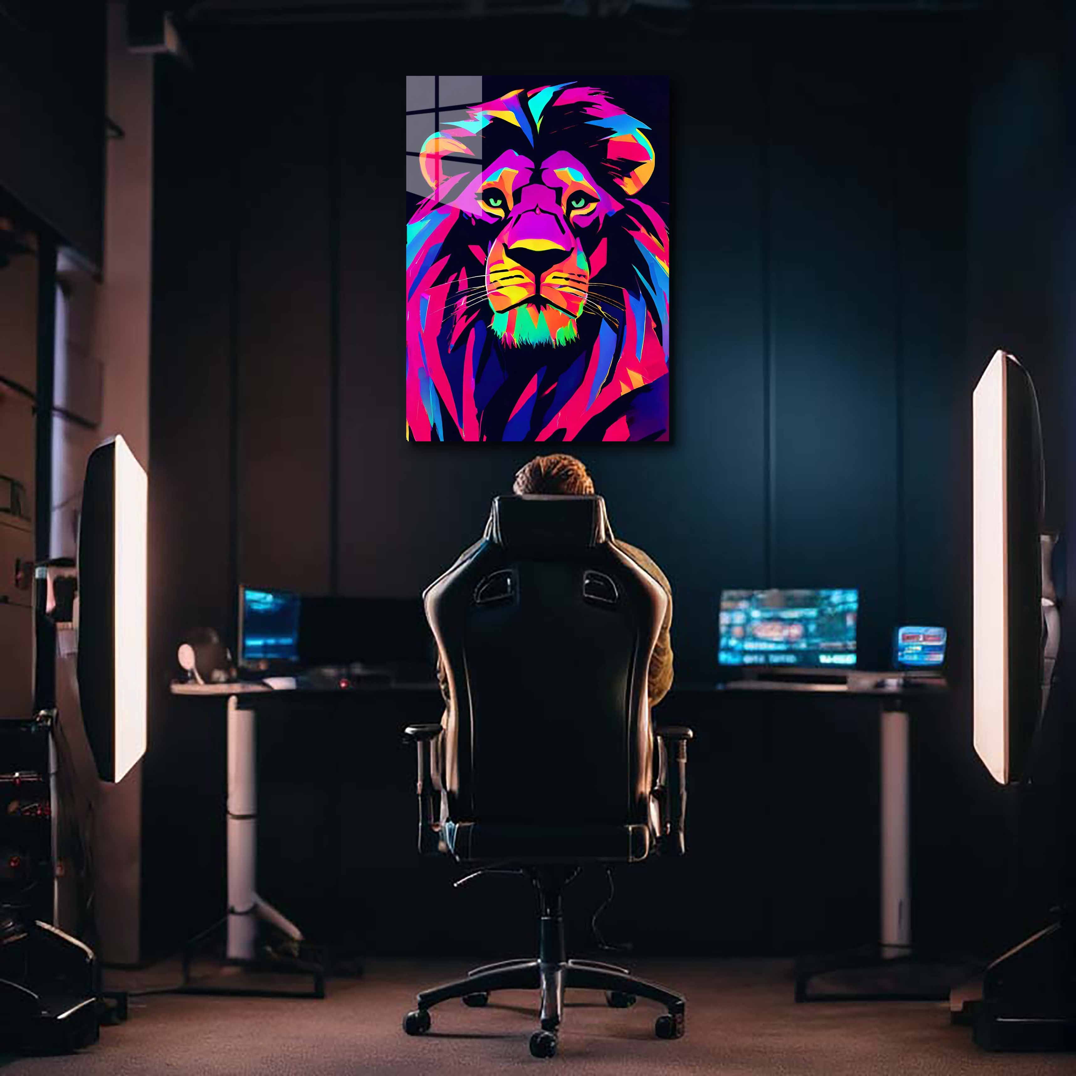 King Of The Jungle Pop art-designed by @DynCreative