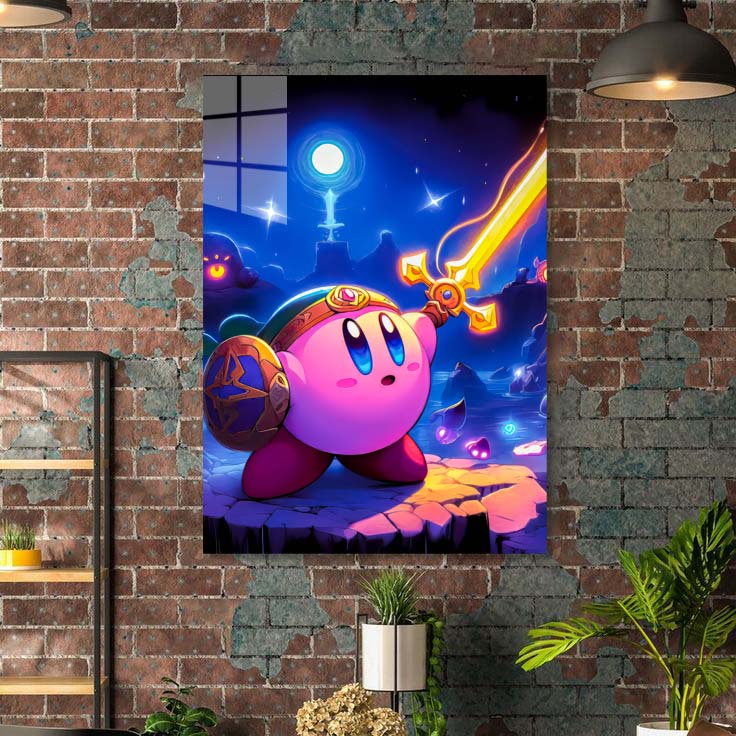 Kirby-designed by @starart_ia
