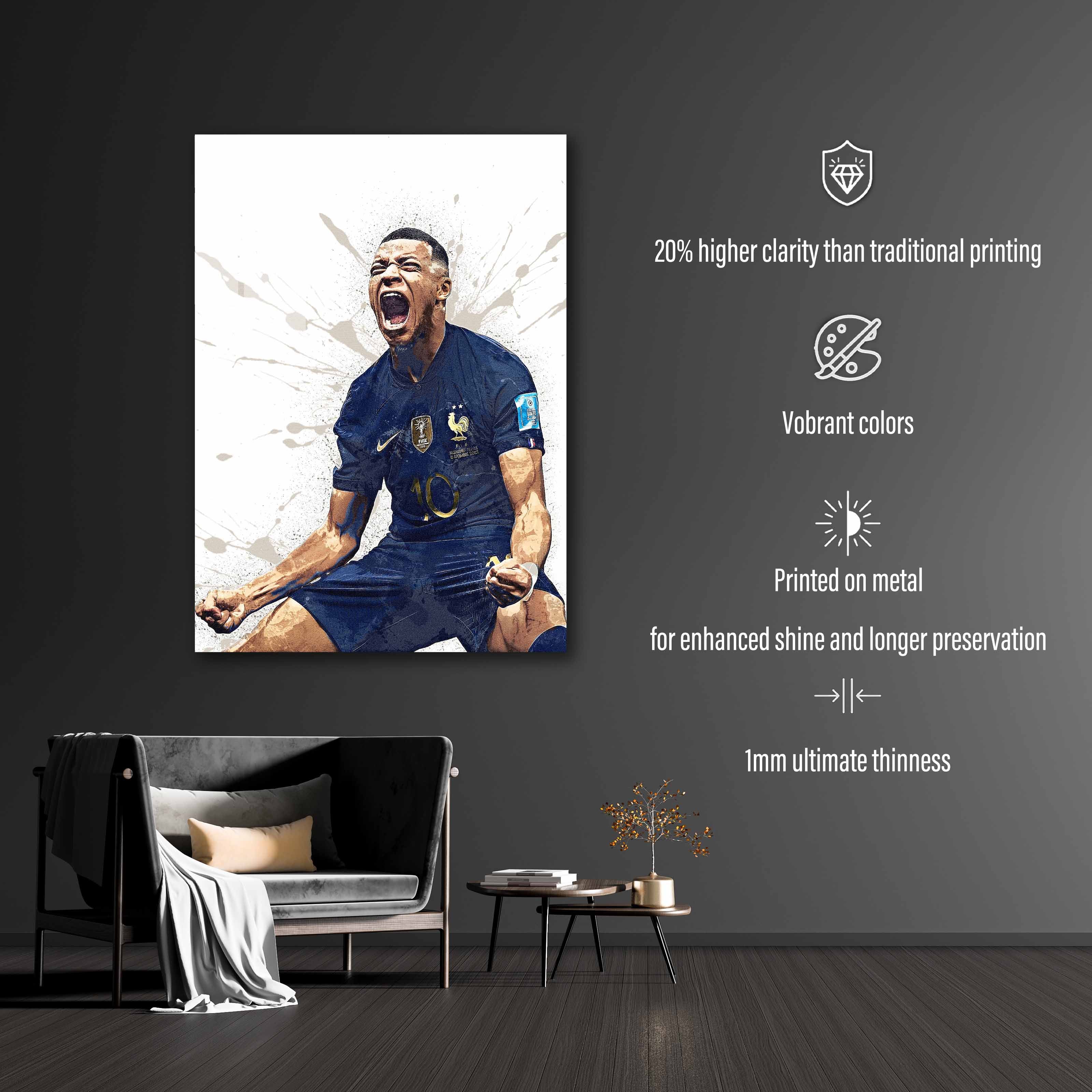 Kylian Mbappe poster