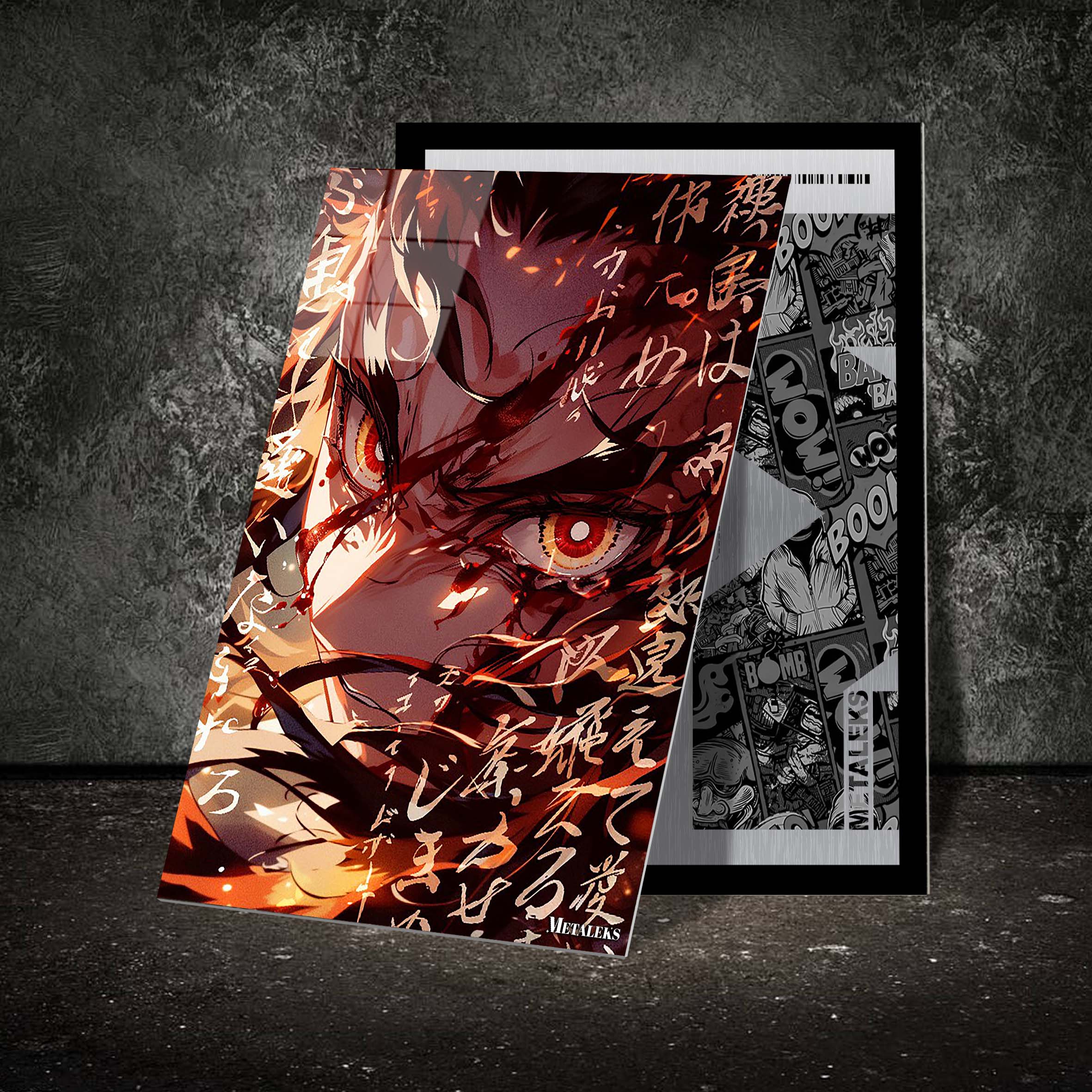 Kyojuro Rengeku Eye | Demon Slayer-designed by @Beat Art
