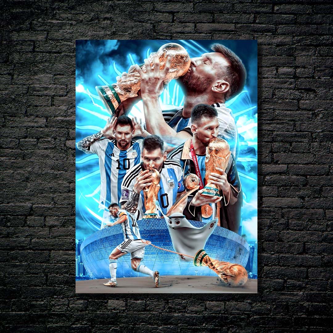 L.Messi Argentina-designed by @My Kido Art