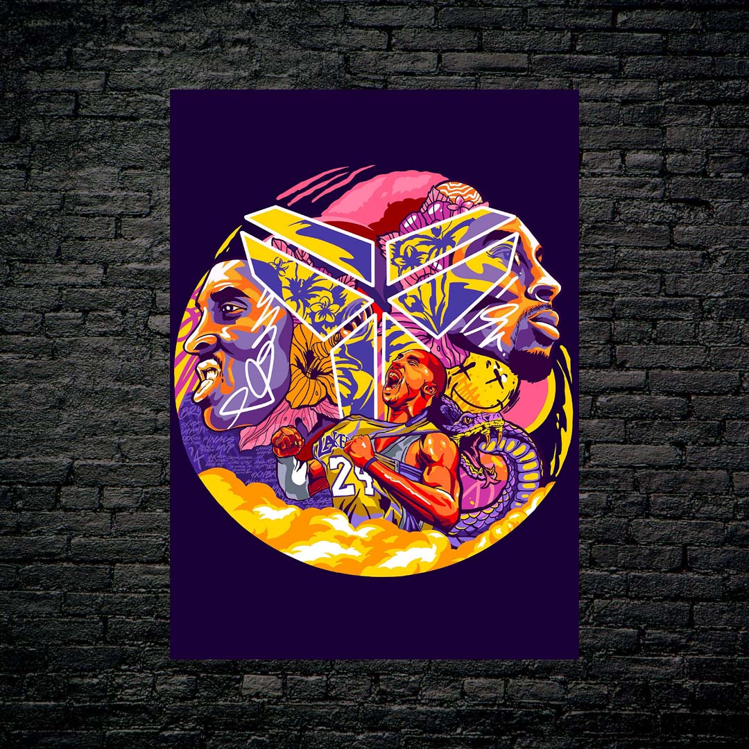 Lakers Forever-designed by @My Kido Art